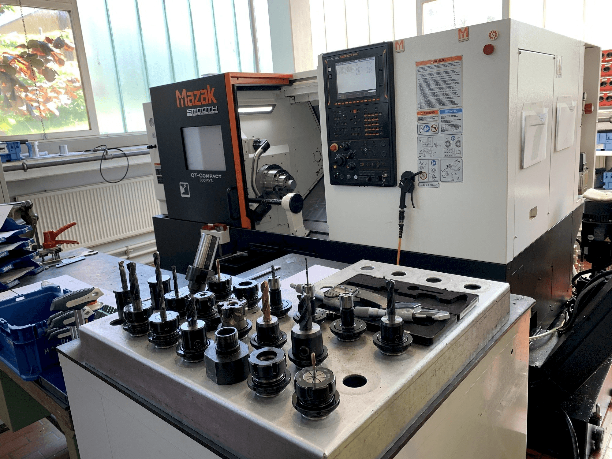 Mašīnas Mazak QTC 300MY L500 pretskats