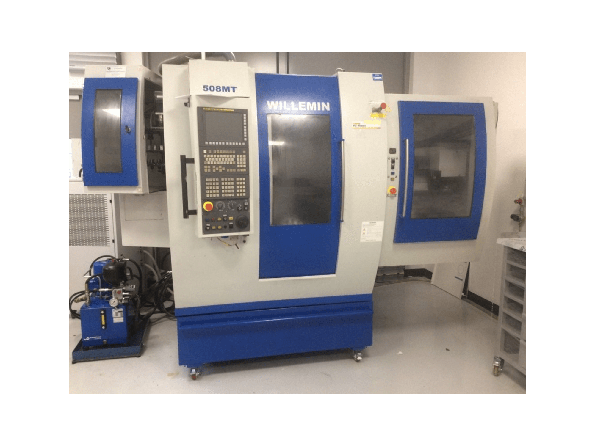 Mašīnas Willemin W 508MT pretskats