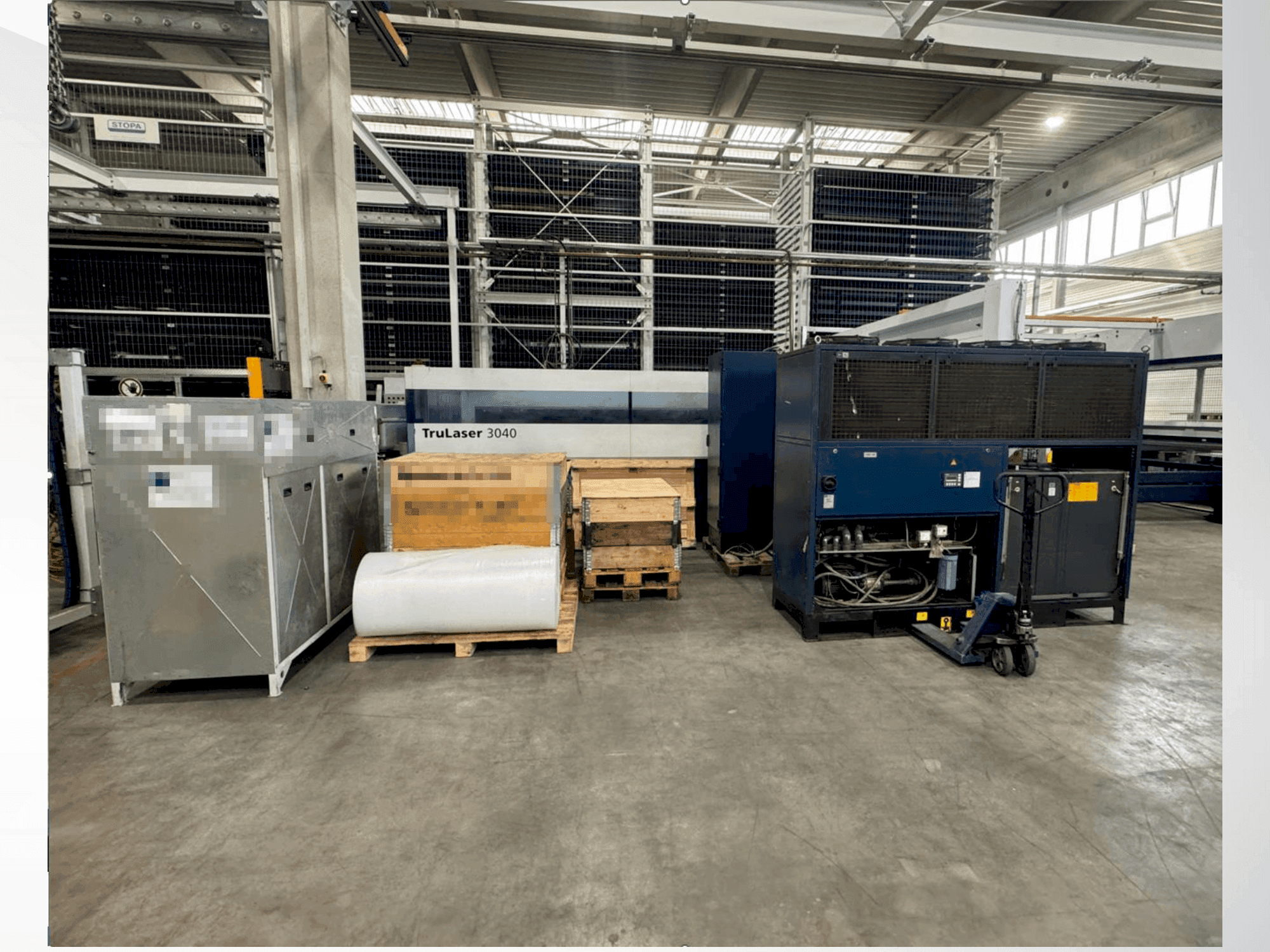 Mašīnas TRUMPF TruLaser 3040 pretskats