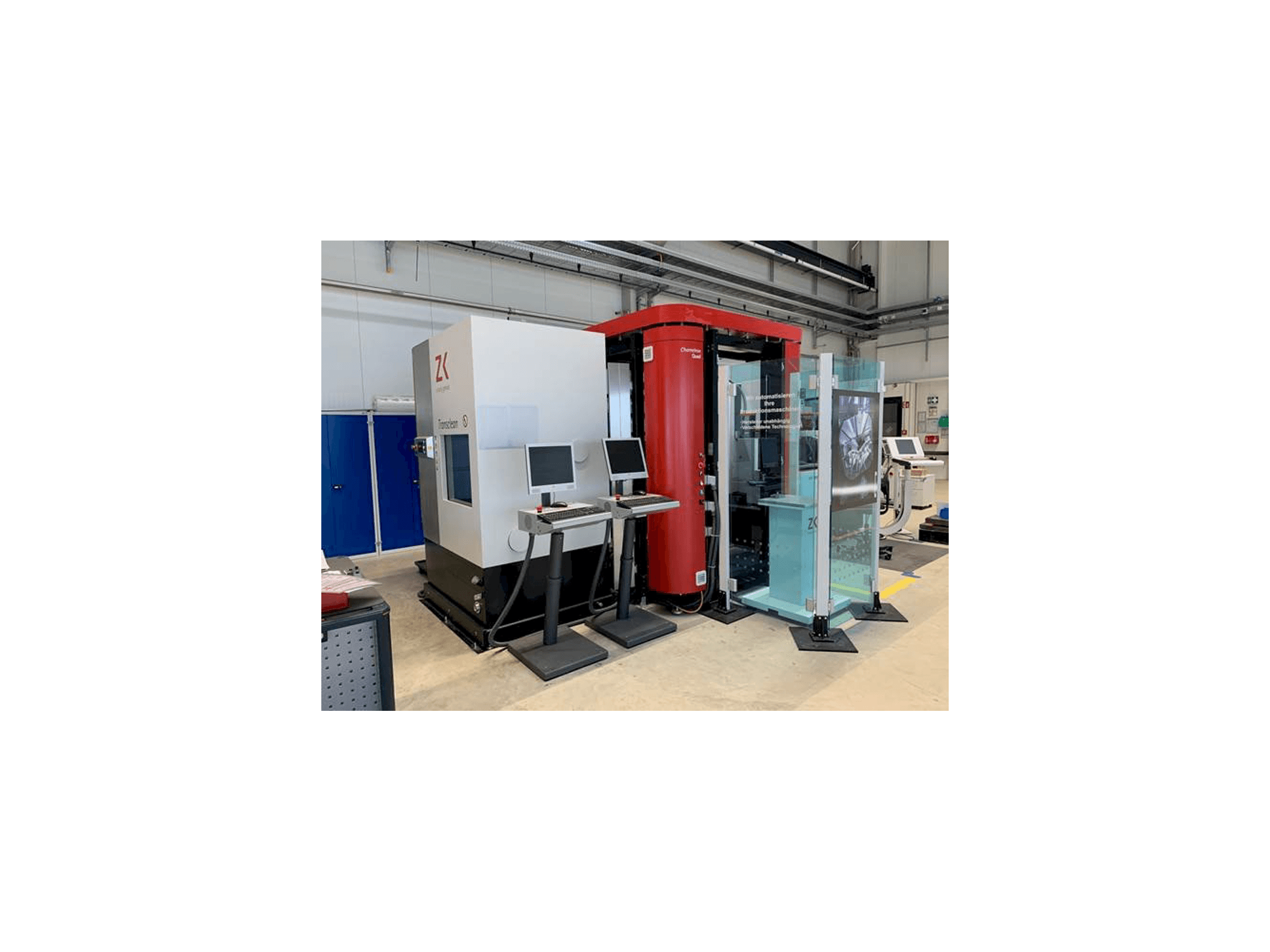 Mašīnas Zimmer+Kreim Chameleon Quad + Transclean pretskats