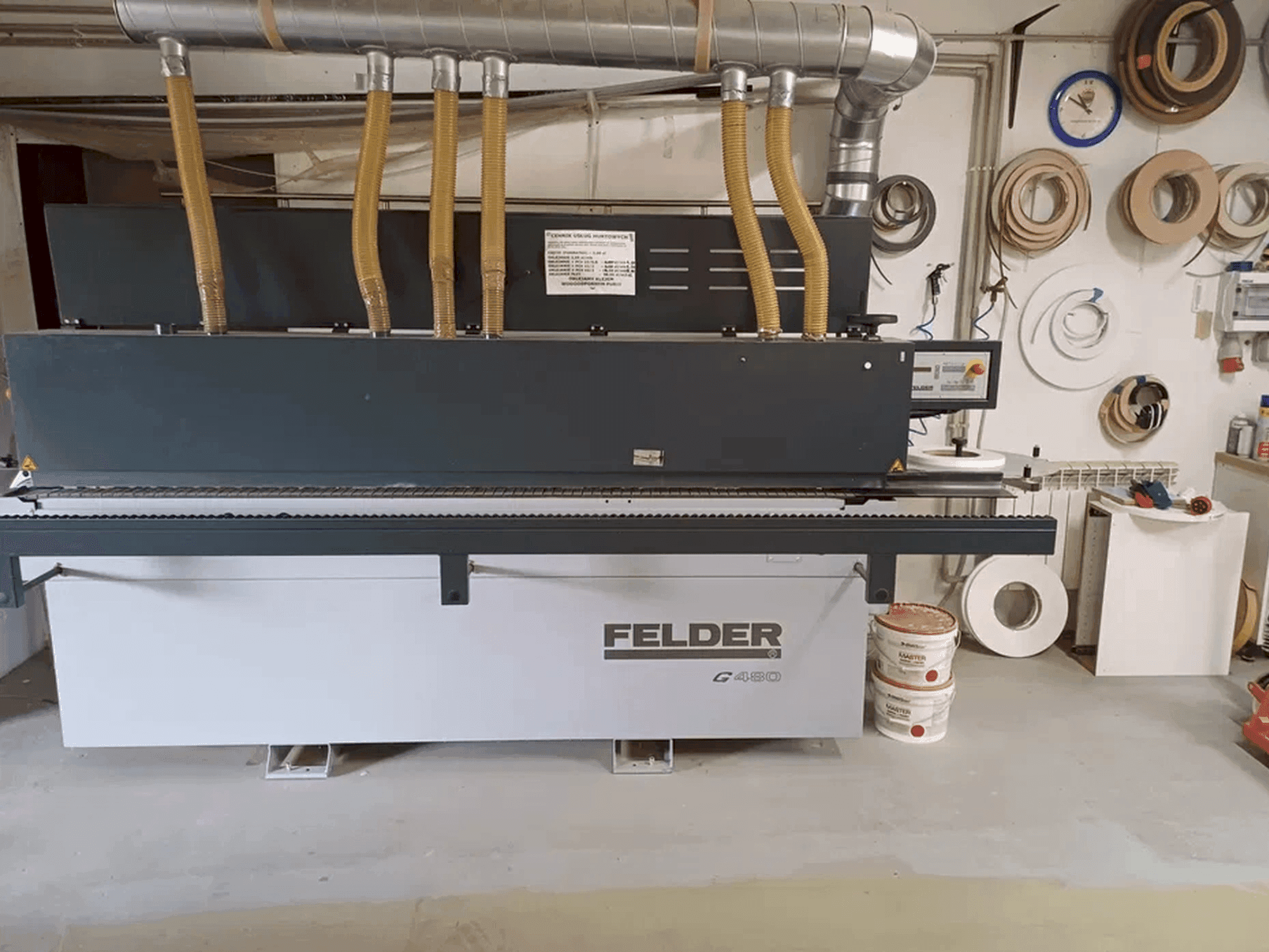 Mašīnas FELDER G480 pretskats