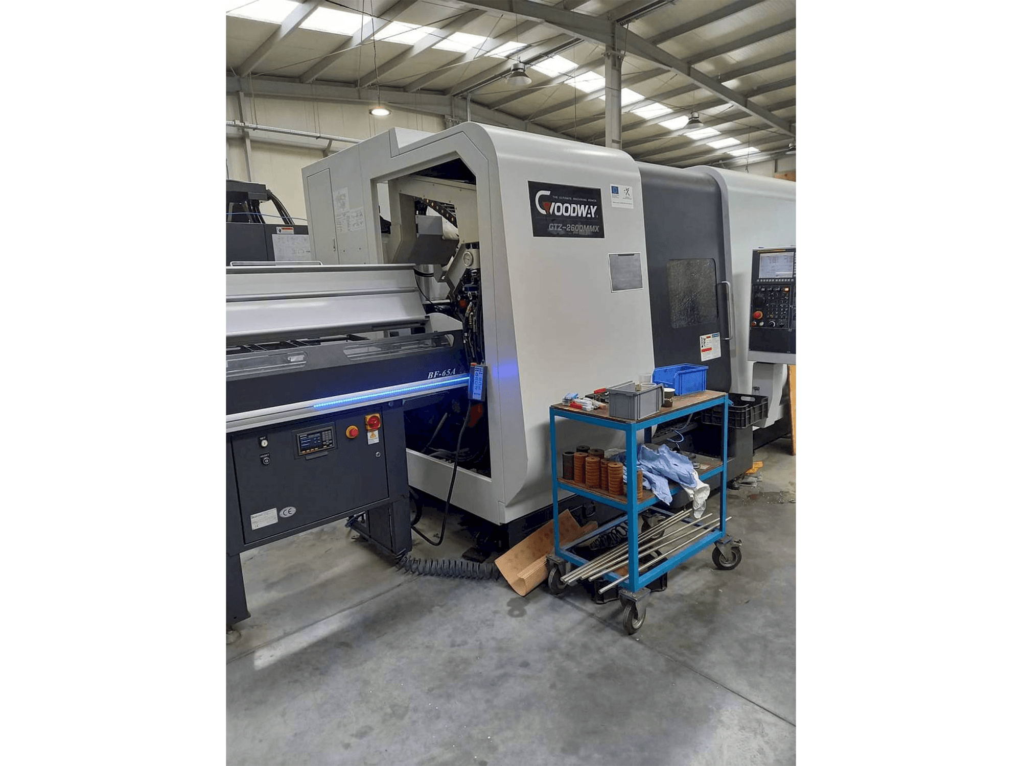 Mašīnas Goodway GTZ-2600 MMX pretskats