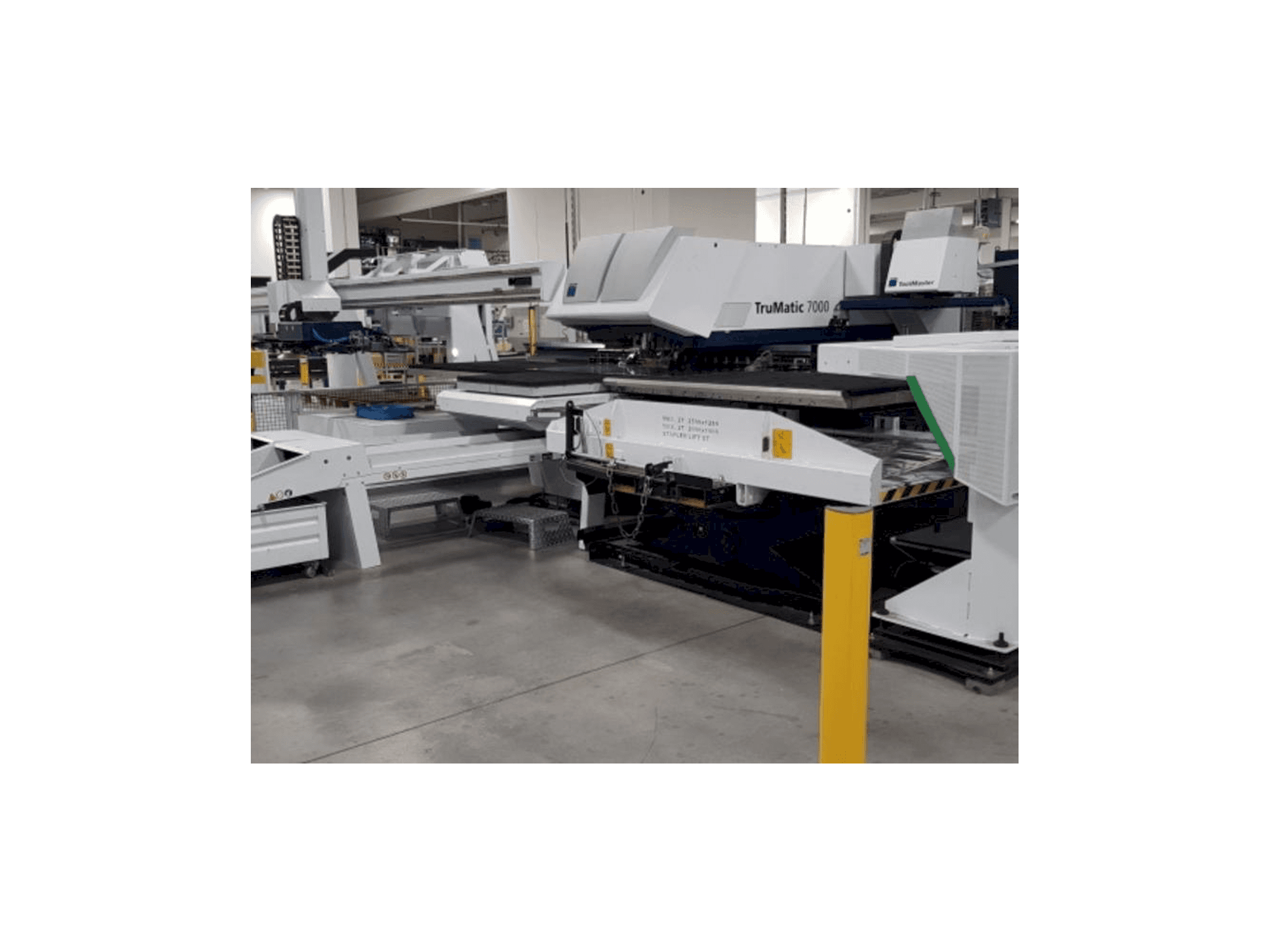 Mašīnas Trumpf Trumatic 7000 pretskats