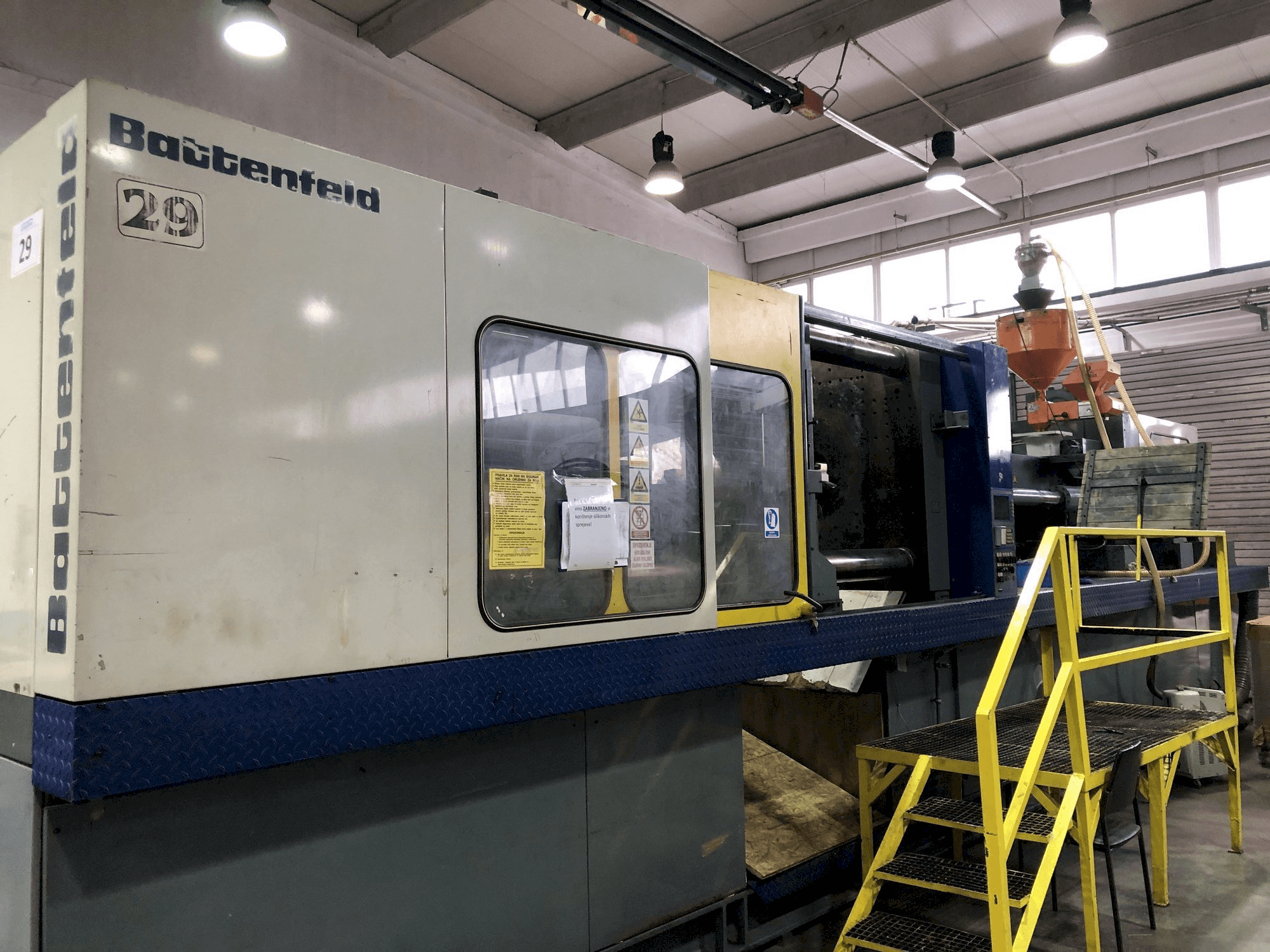 Mašīnas Battenfeld BA-T 6500/6300 pretskats