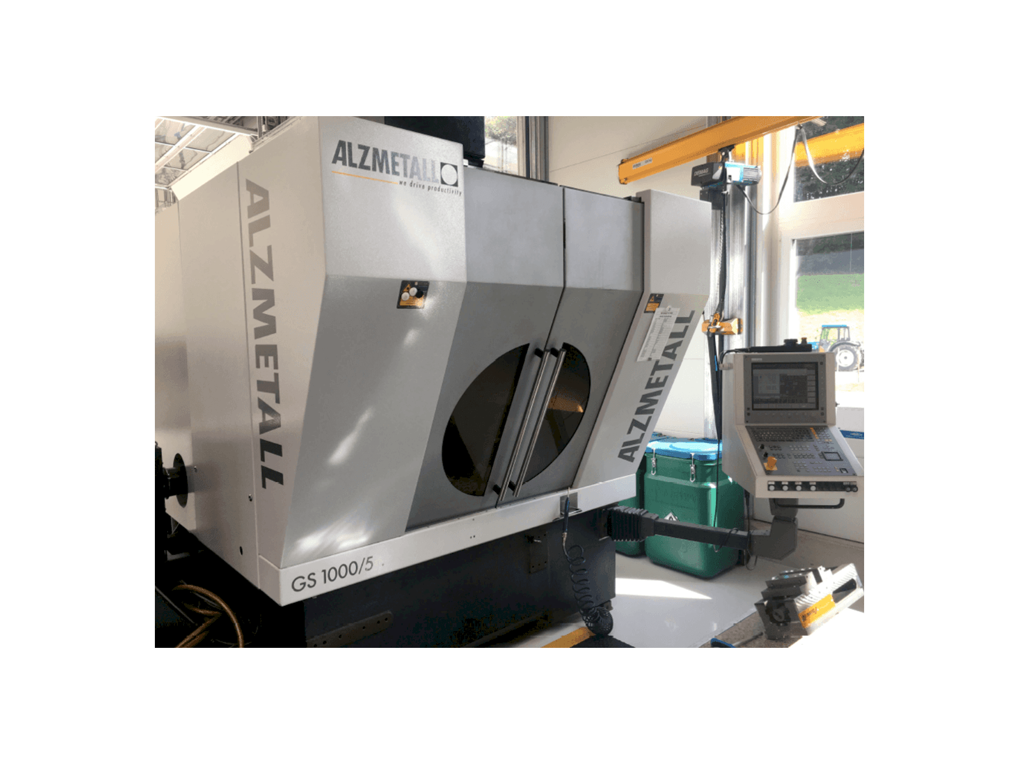Mašīnas Alzmetall GS1000/5 pretskats