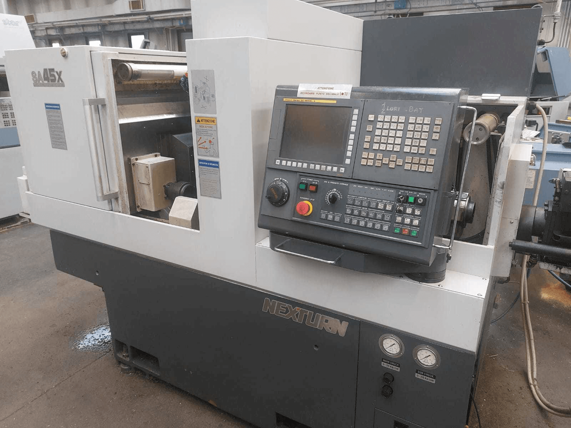 Mašīnas Nexturn SA 45X pretskats