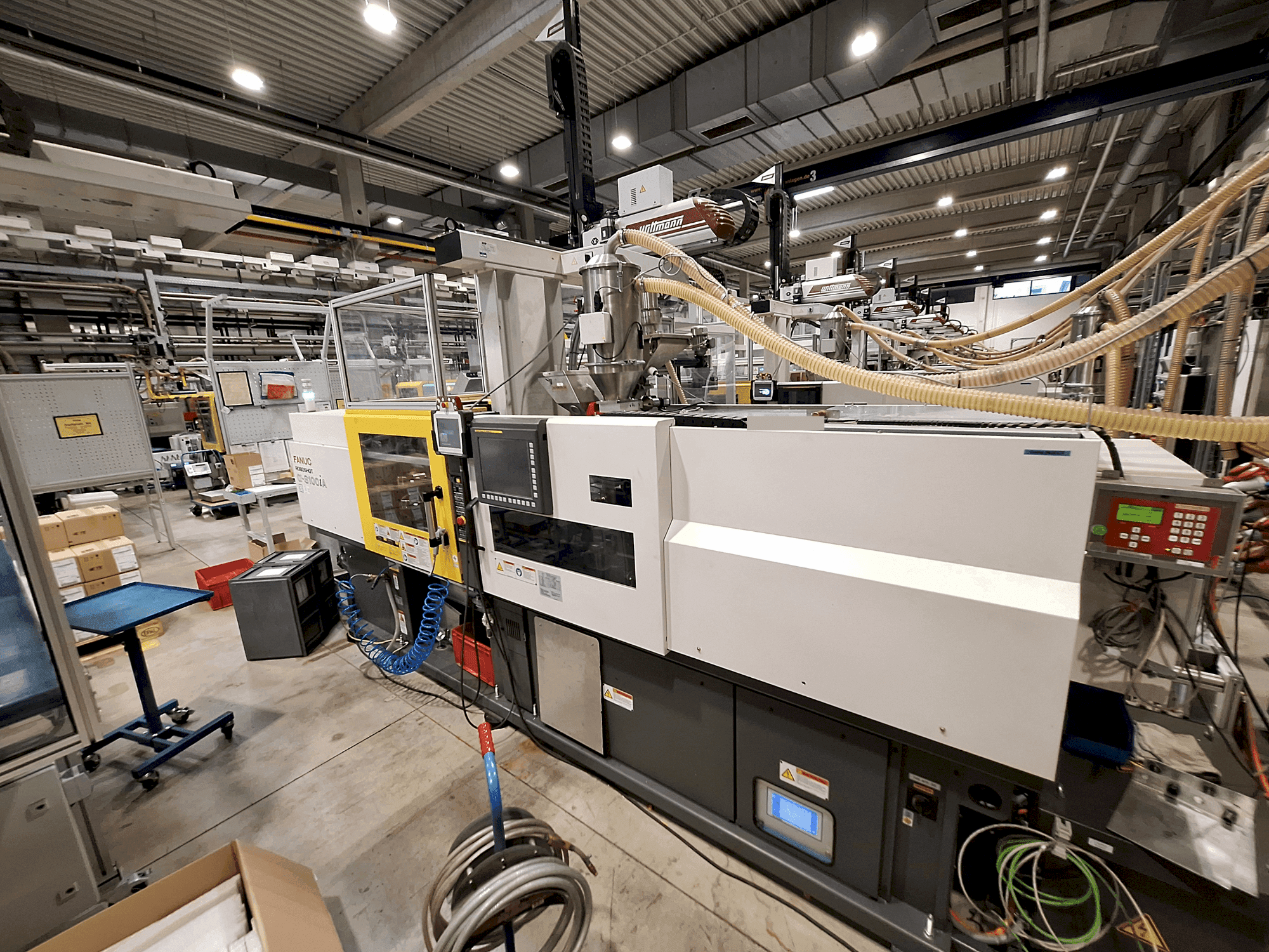 Mašīnas FANUC Roboshot S100iA pretskats