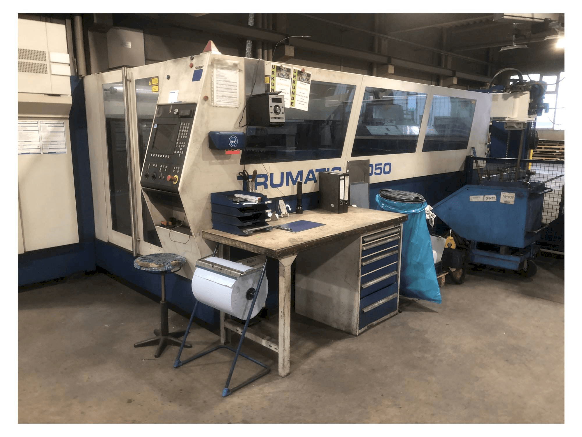Mašīnas TRUMPF Trumatic L3050 pretskats