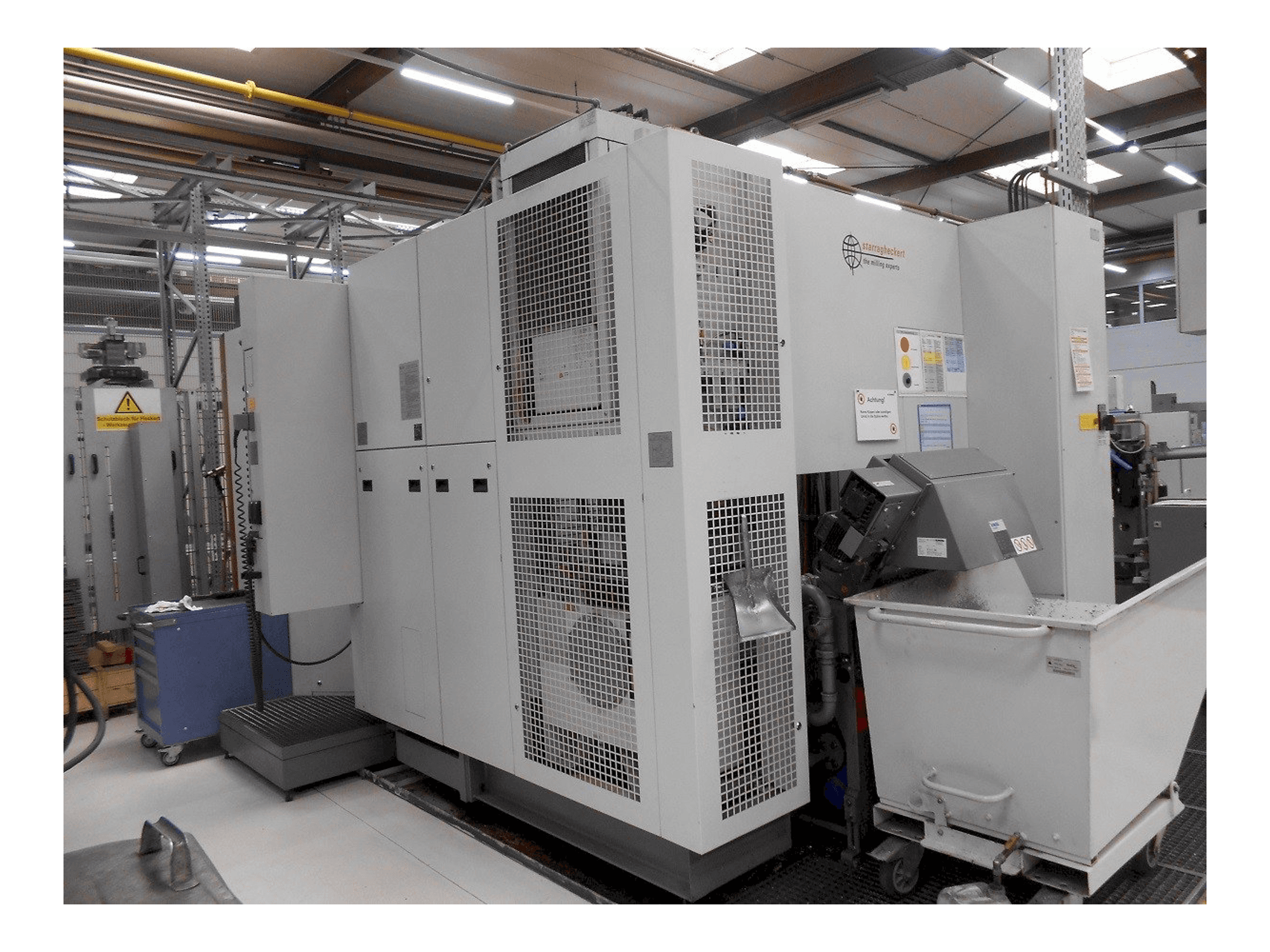 Mašīnas Heckert HEC 500 D XXL kreisās malas skats