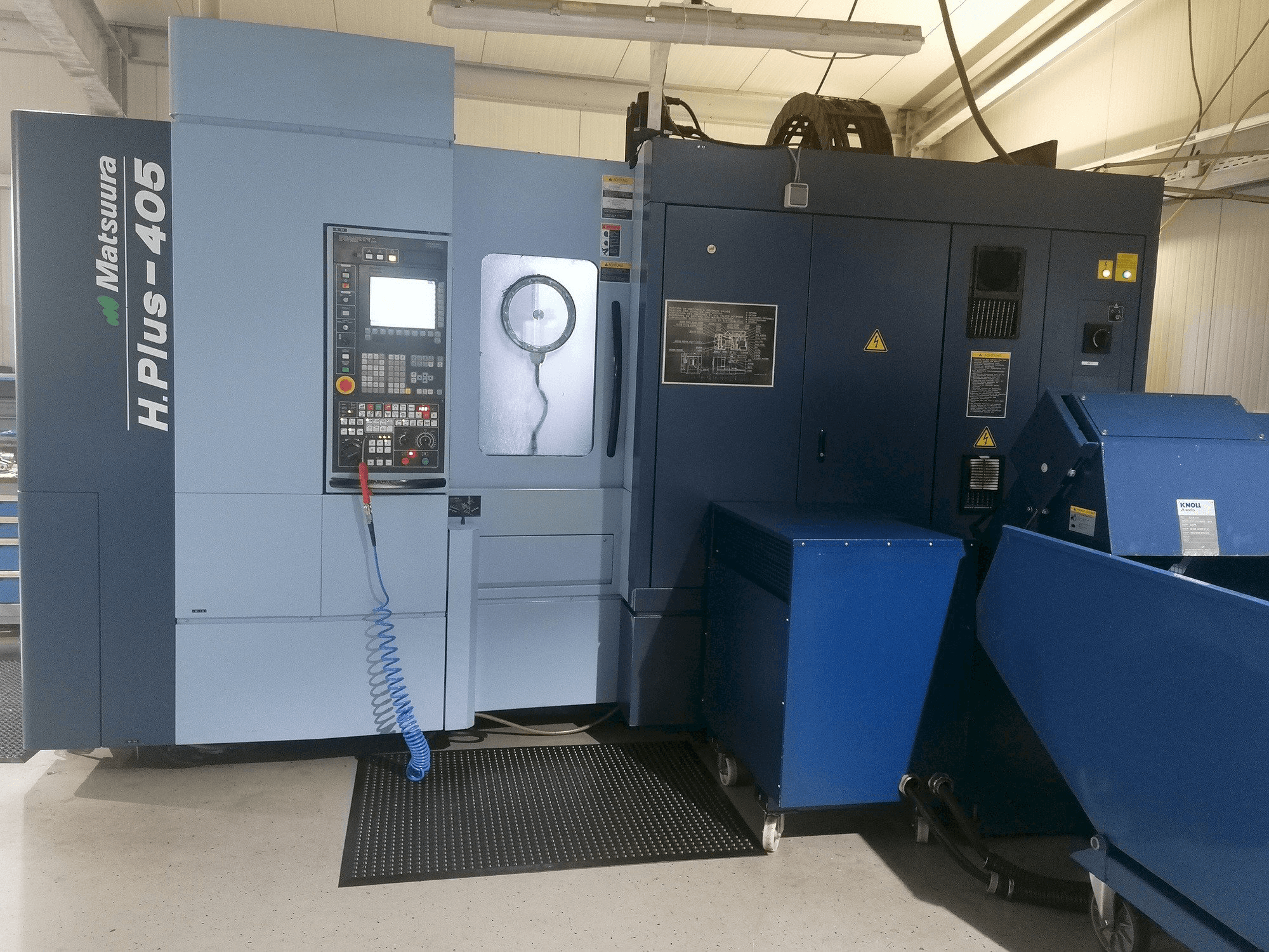 Mašīnas Matsuura H-PLUS-405 pretskats