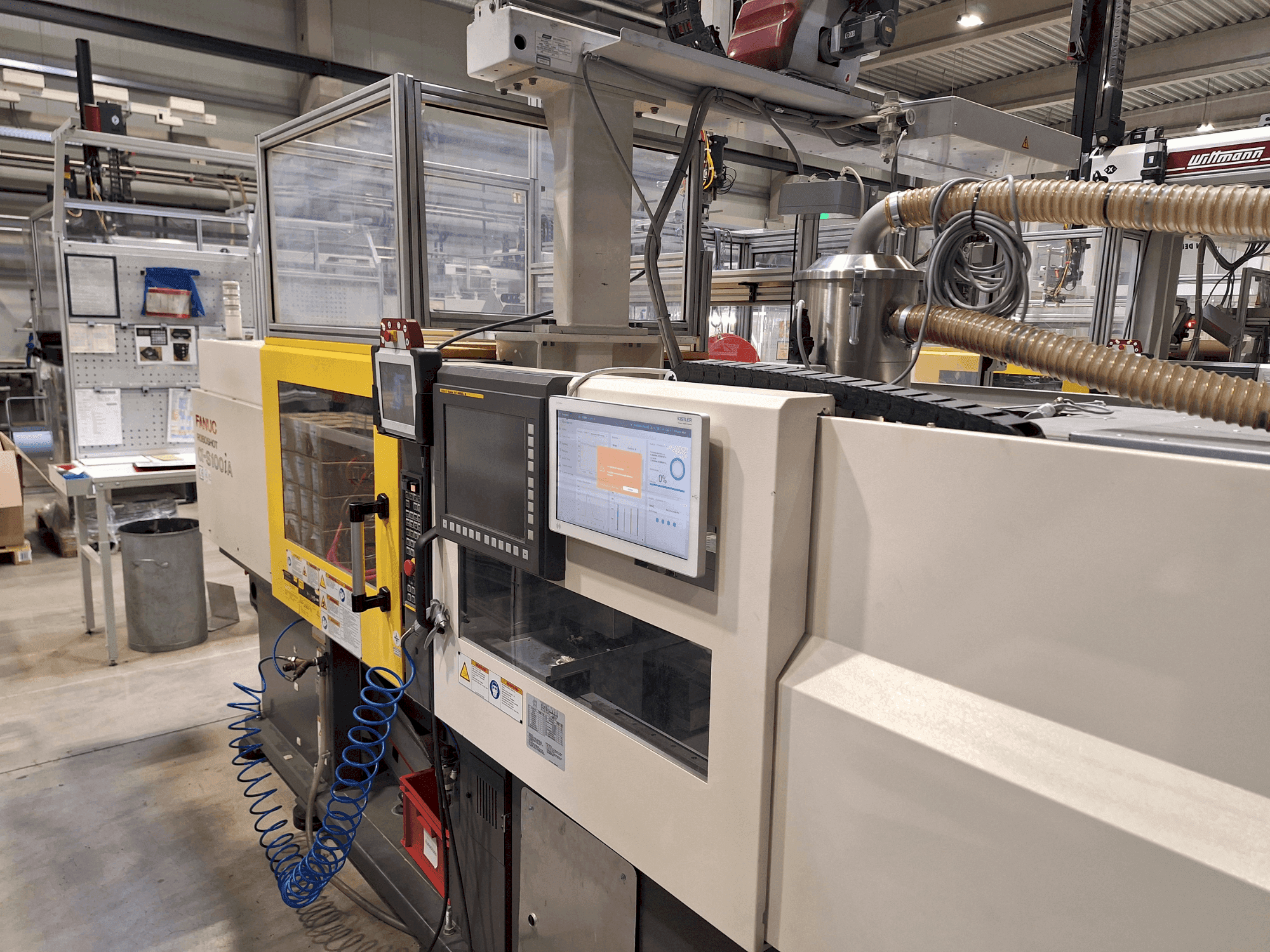 Mašīnas FANUC Roboshot S100iA pretskats