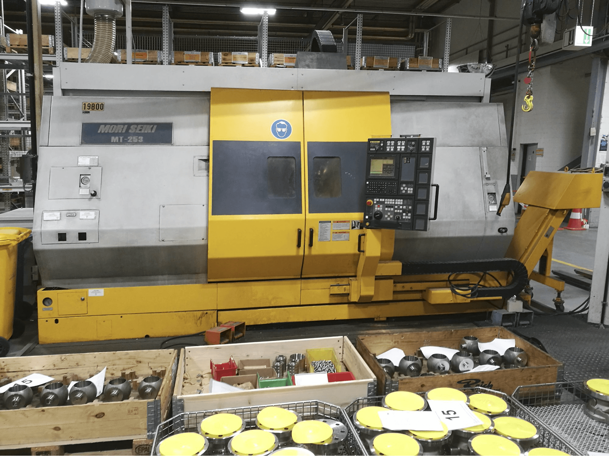Mašīnas MORI SEIKI MT-253/1000 pretskats