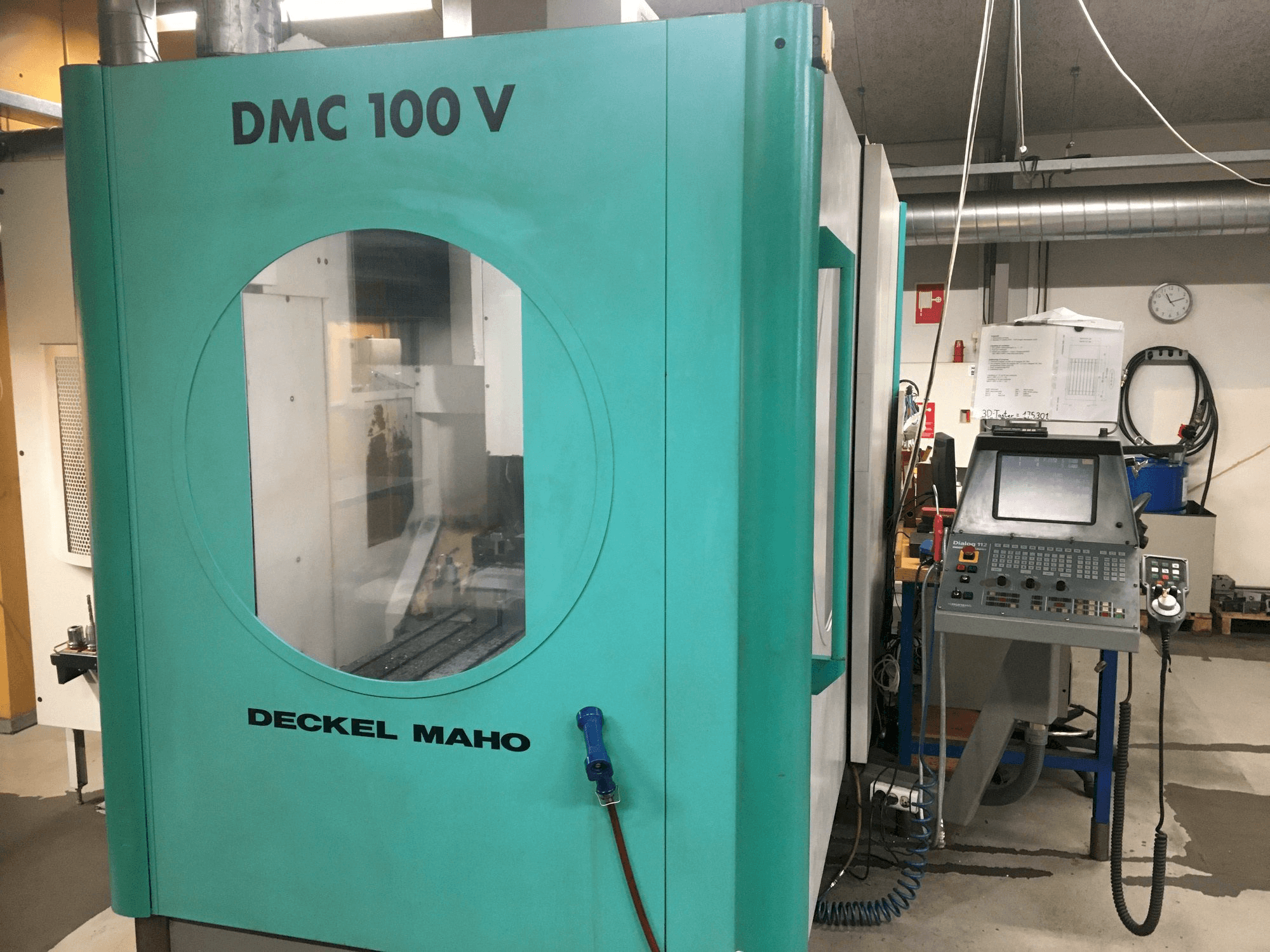 Mašīnas DECKEL DMC 100V pretskats