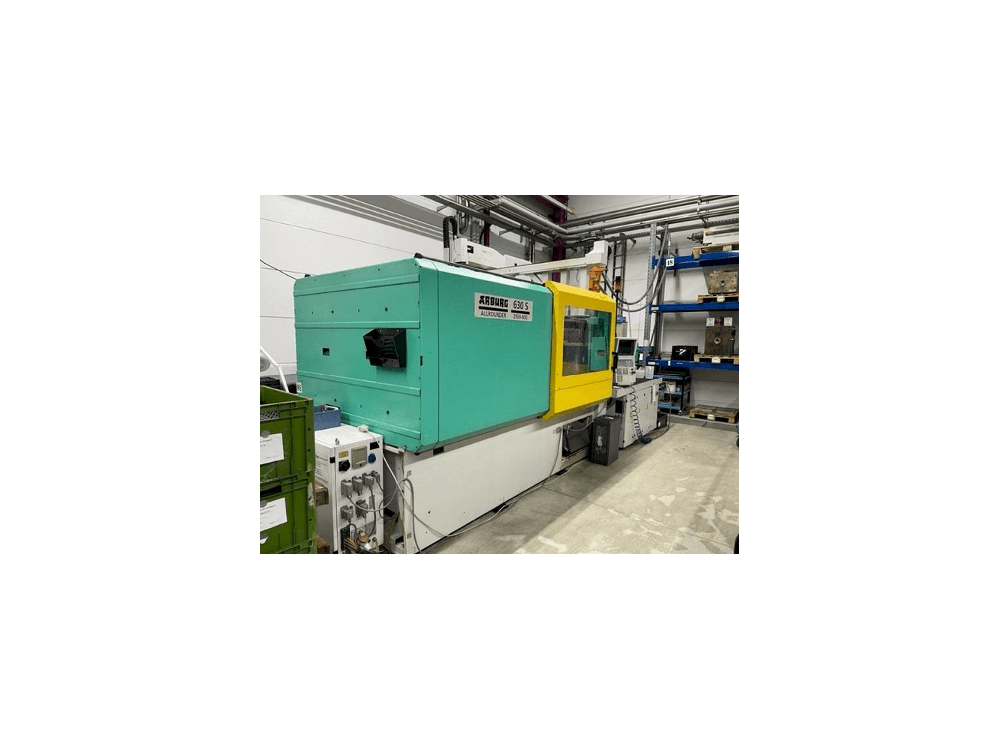 Mašīnas Arburg 420C 1000-250 pretskats