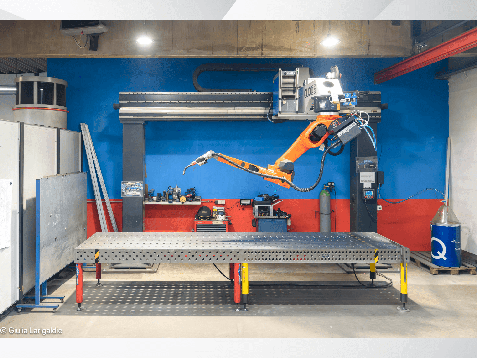 Mašīnas CLOOS Instant pro IRPS pretskats