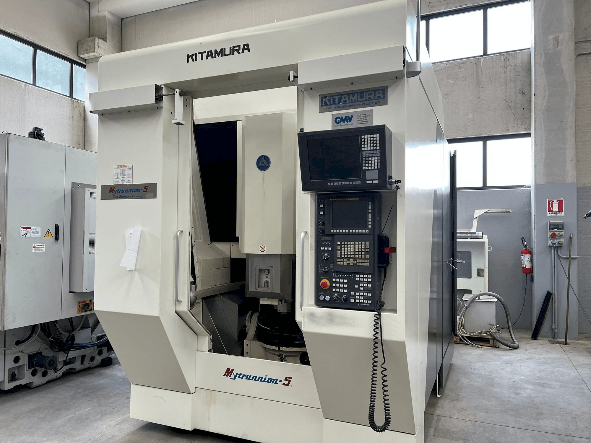 Mašīnas Kitamura Mytrunnion 5 pretskats