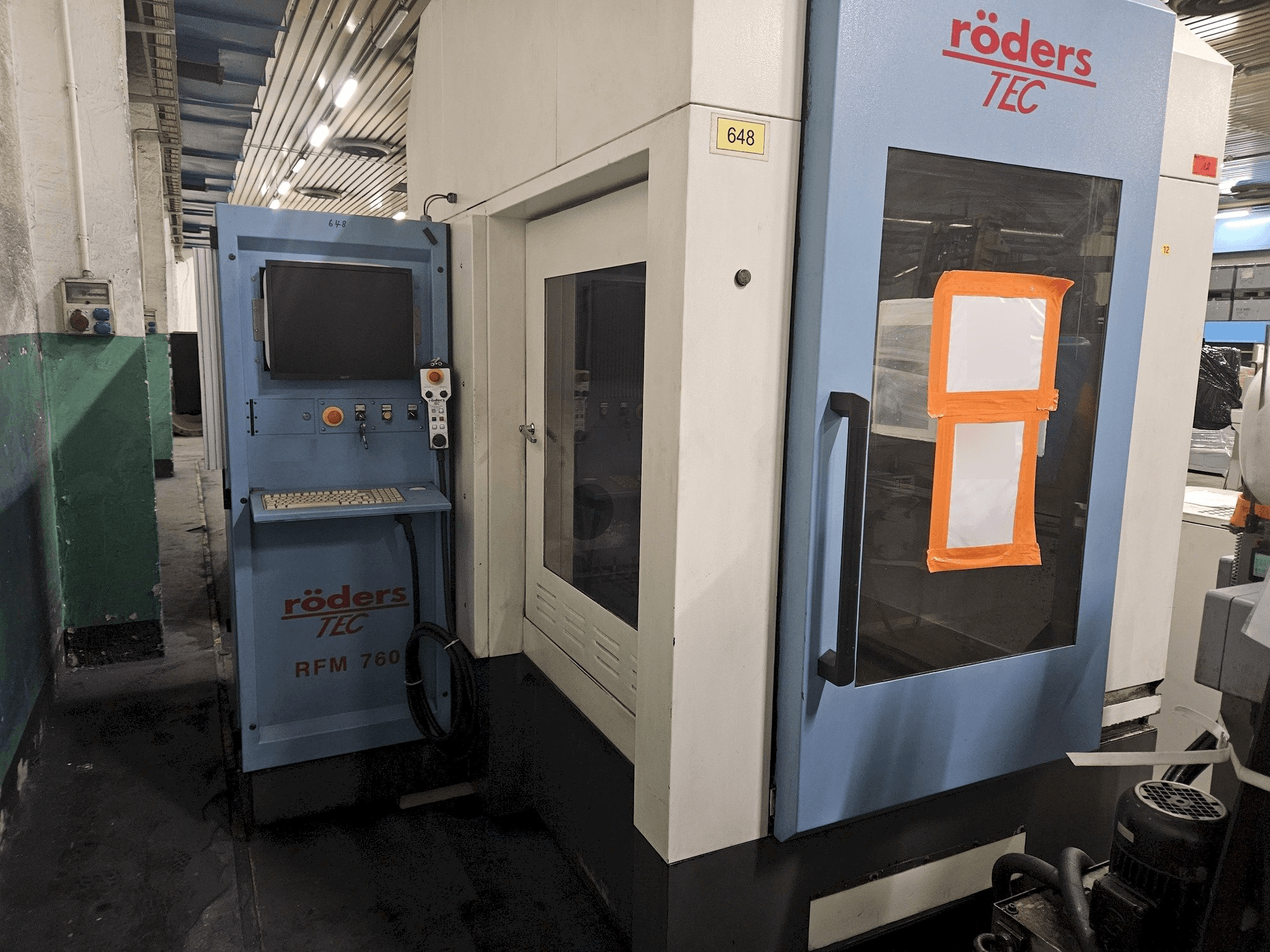 Mašīnas RÖDERS RFM 760/2 pretskats