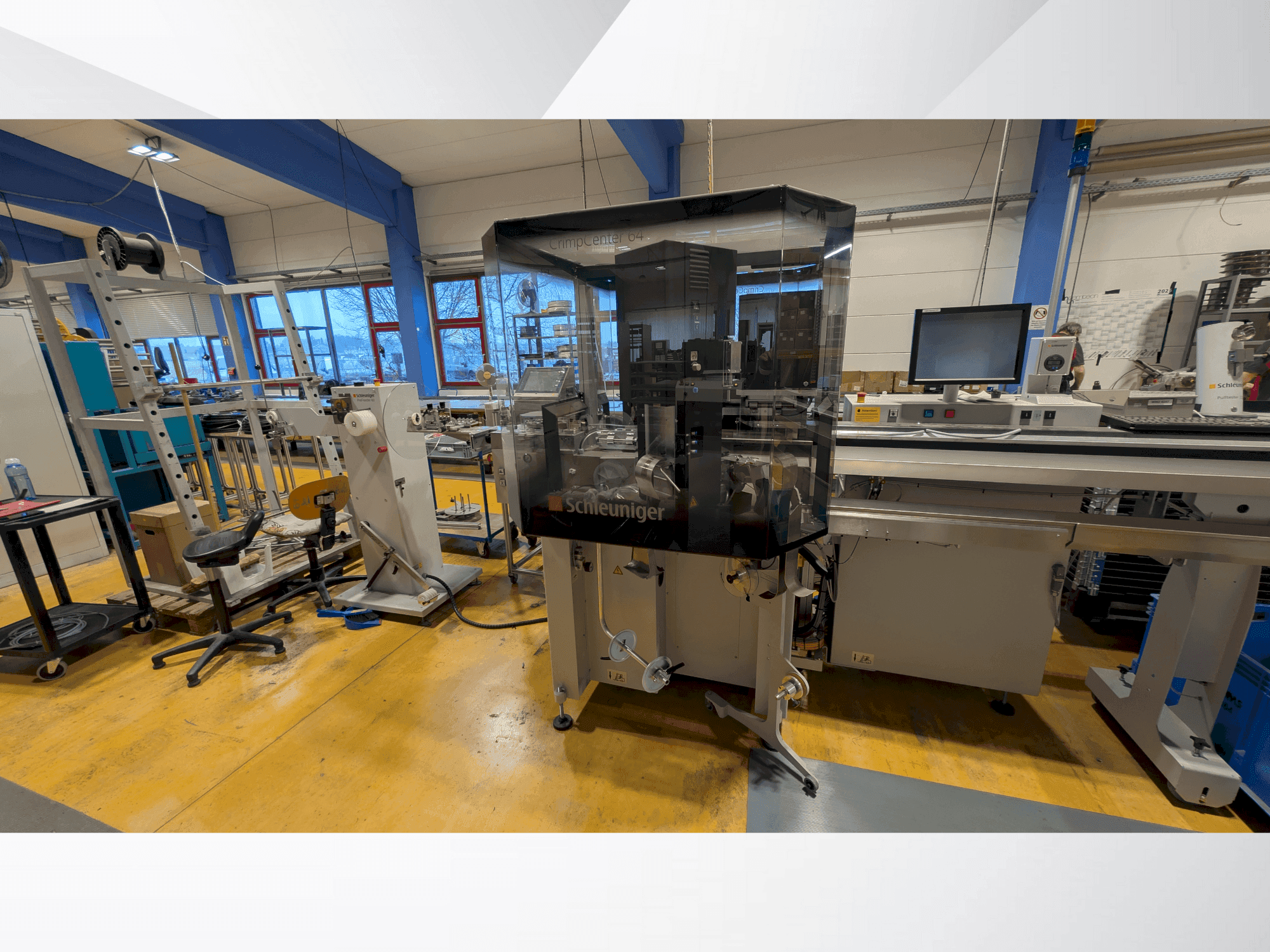 Mašīnas Schleuniger CrimpCenter 64 pretskats