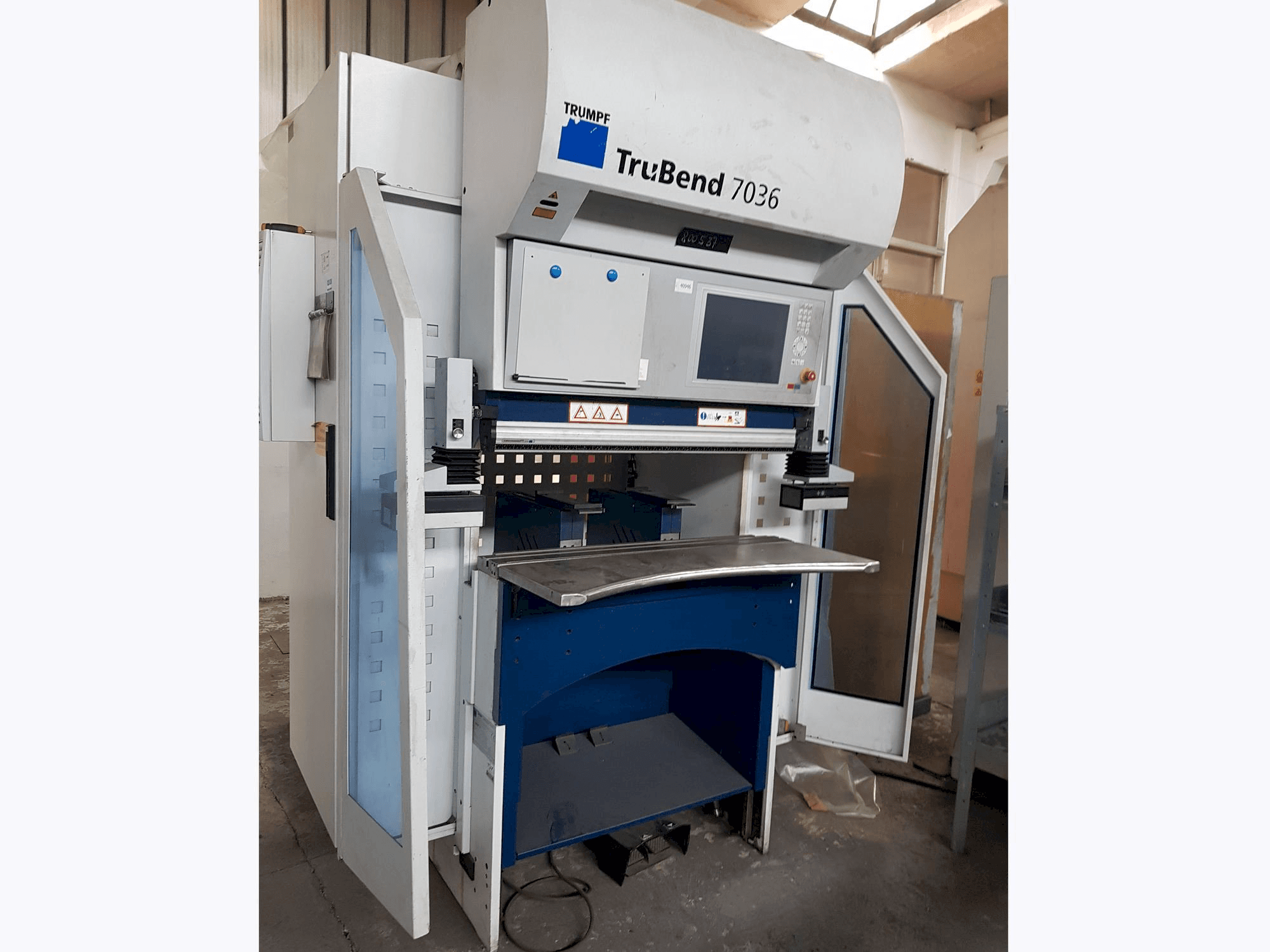 Mašīnas Trumpf TruBend 7036 pretskats