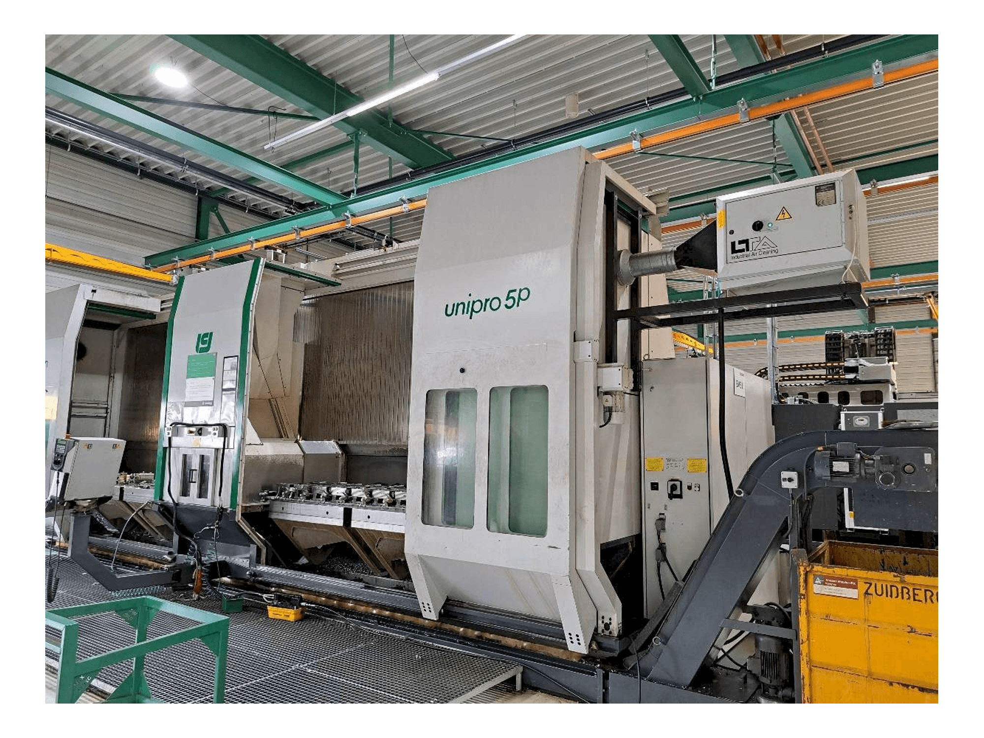 Mašīnas Unisign Unipro 5P pretskats