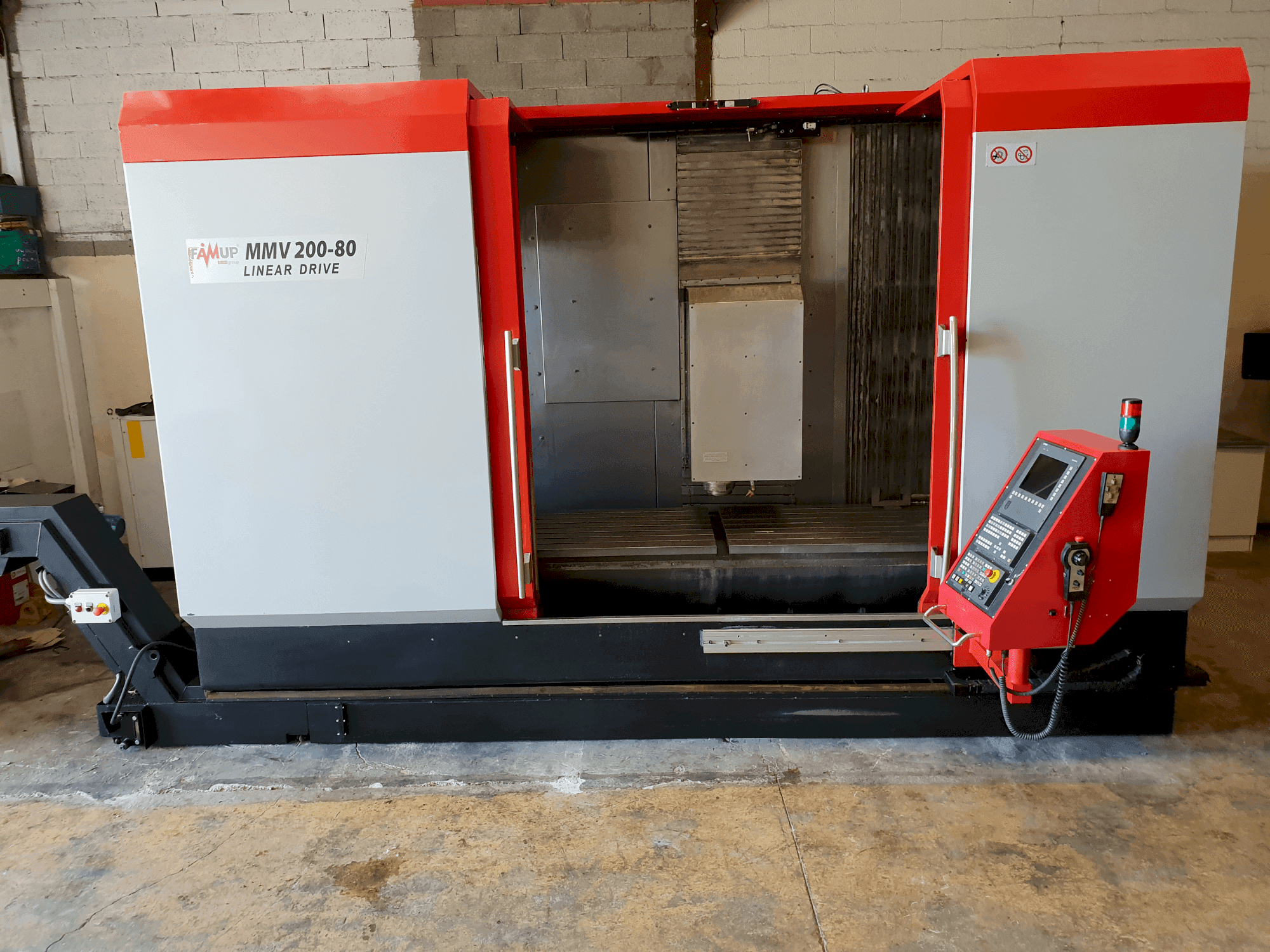 Mašīnas FAMUP MMV 200-80 Linear Drive pretskats