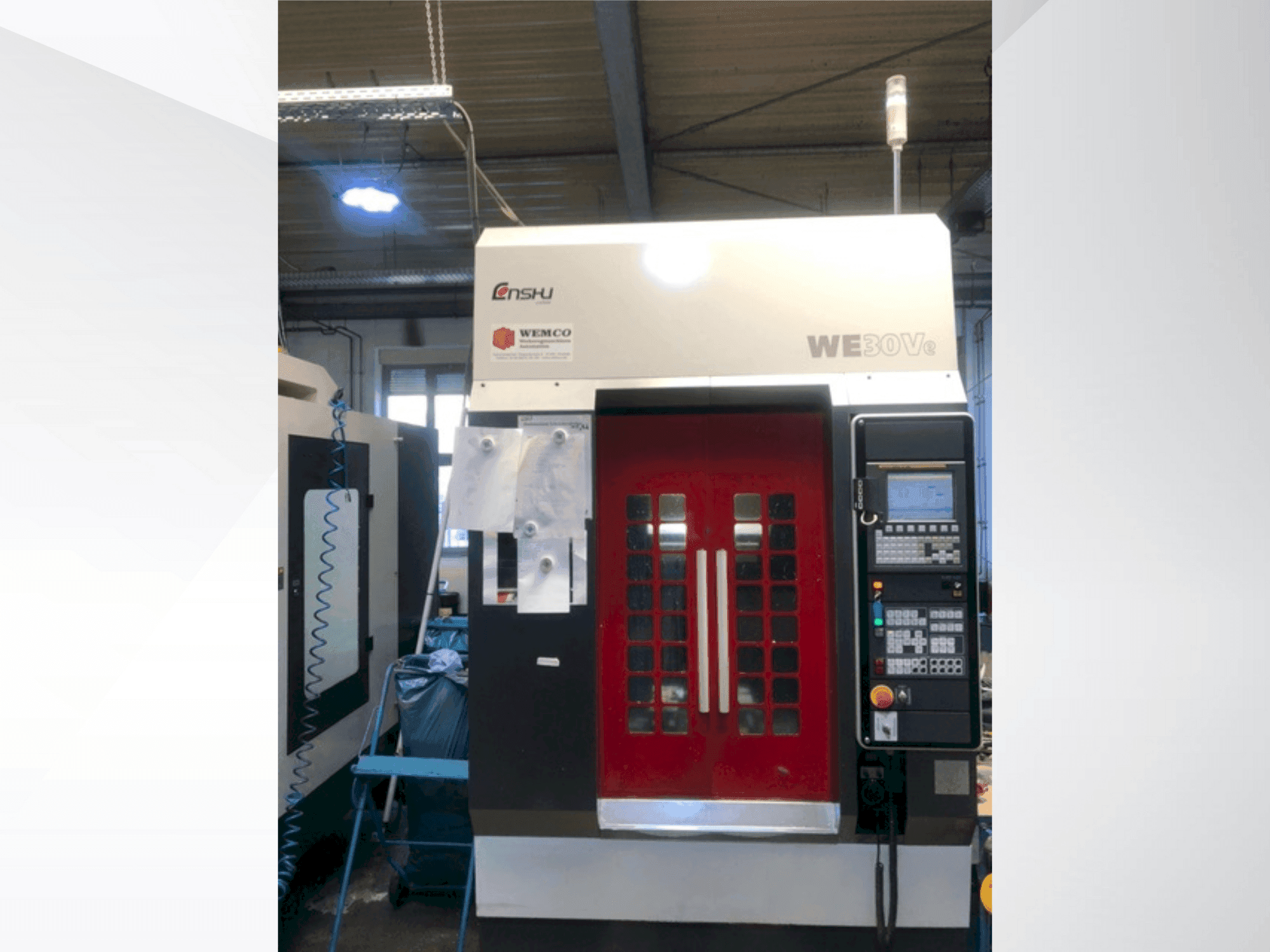 Mašīnas Enshu WE30Ve pretskats