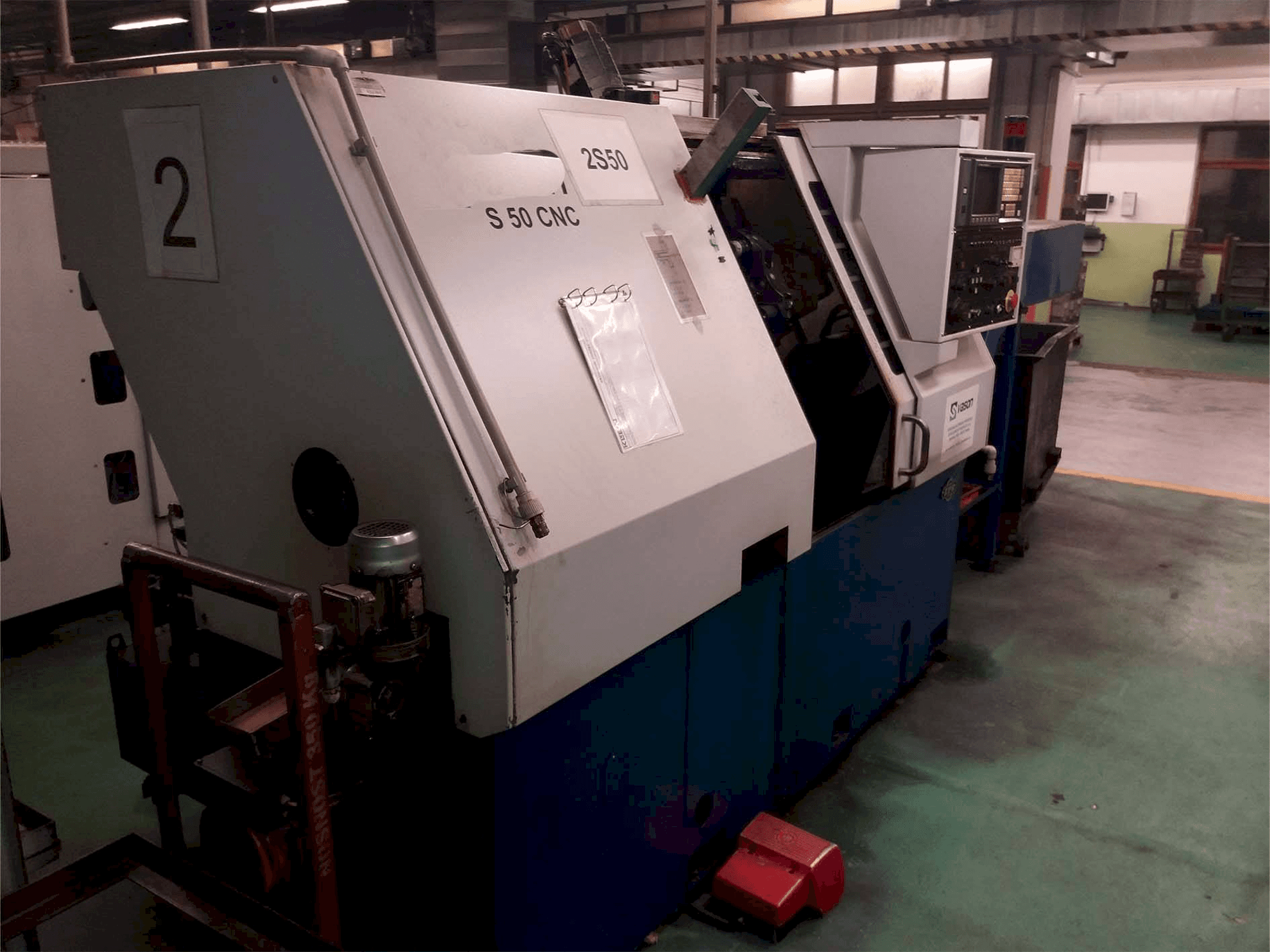 Mašīnas ZPS S-50 CNC pretskats
