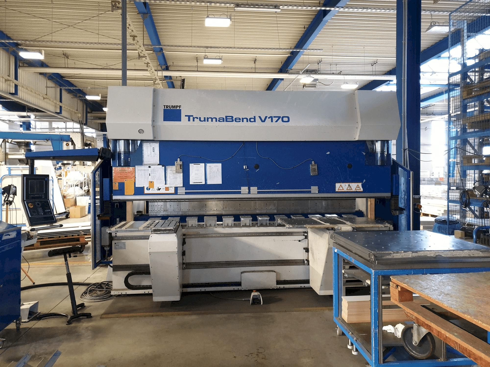 Mašīnas Trumpf TrumaBend V170 pretskats
