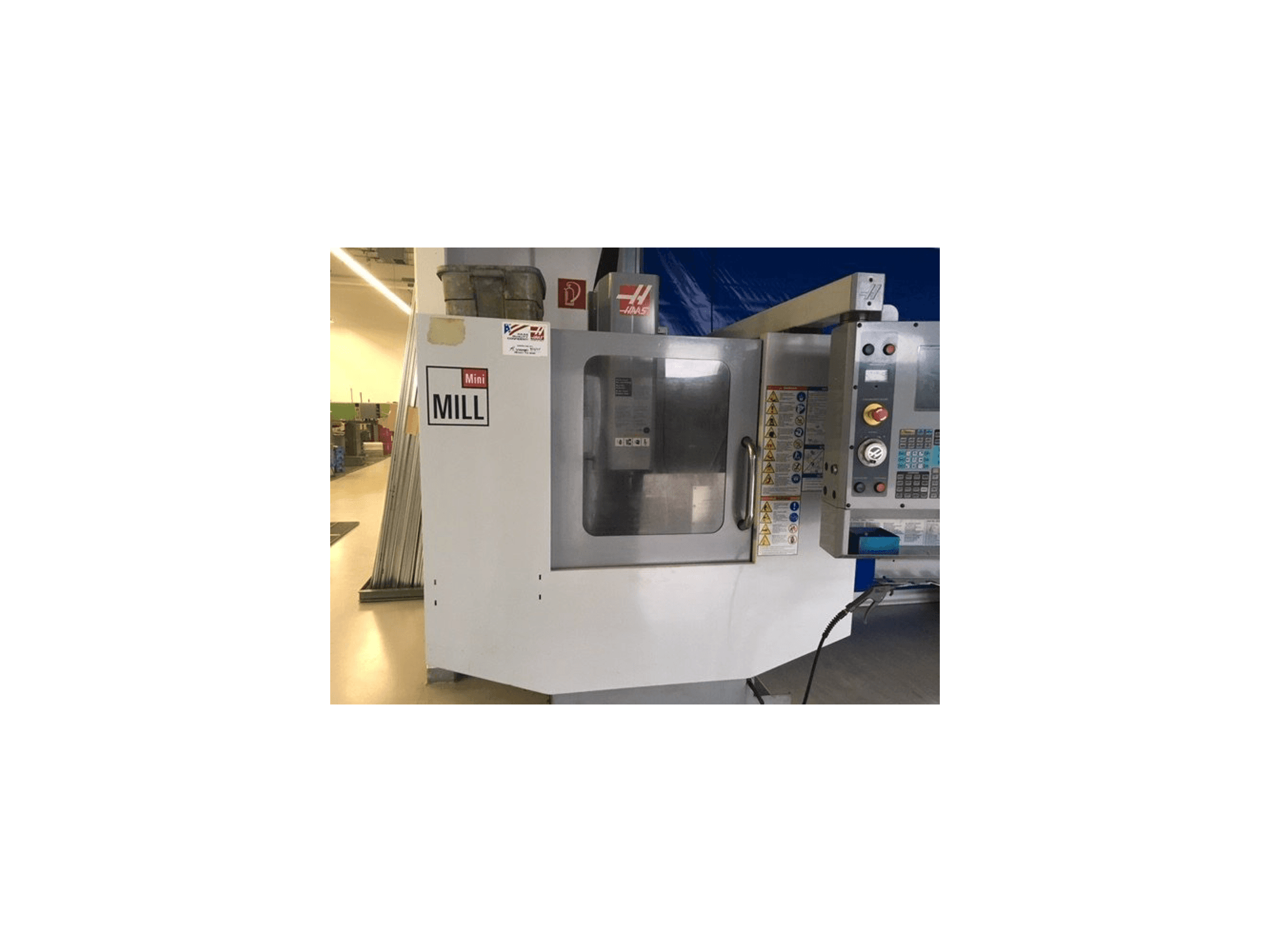 Mašīnas HAAS Mini Mill HE pretskats