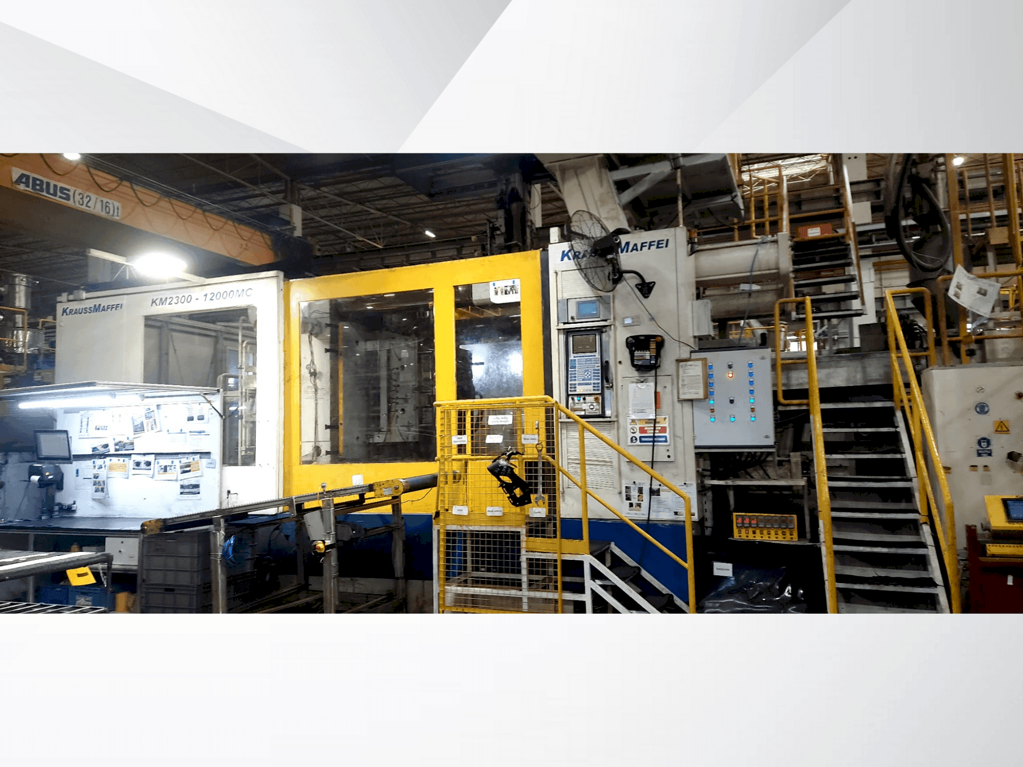 Mašīnas Krauss Maffei 2300-12000 MC pretskats