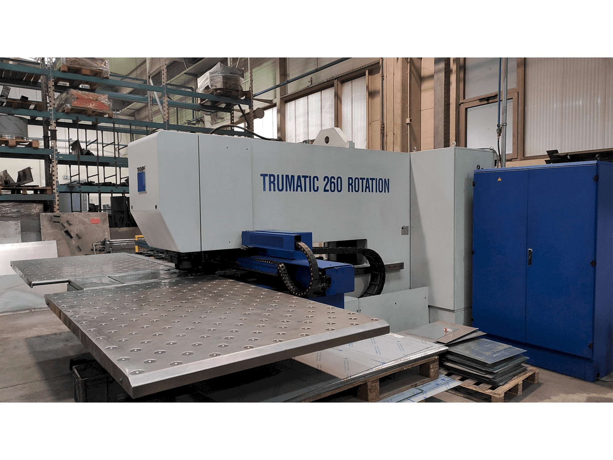 Mašīnas Trumpf TC260R pretskats