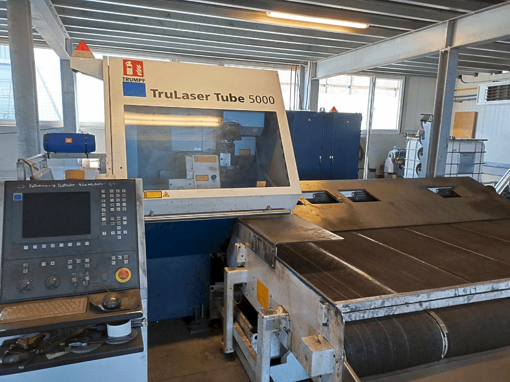 Mašīnas Trumpf TruLaser Tube 5000 pretskats