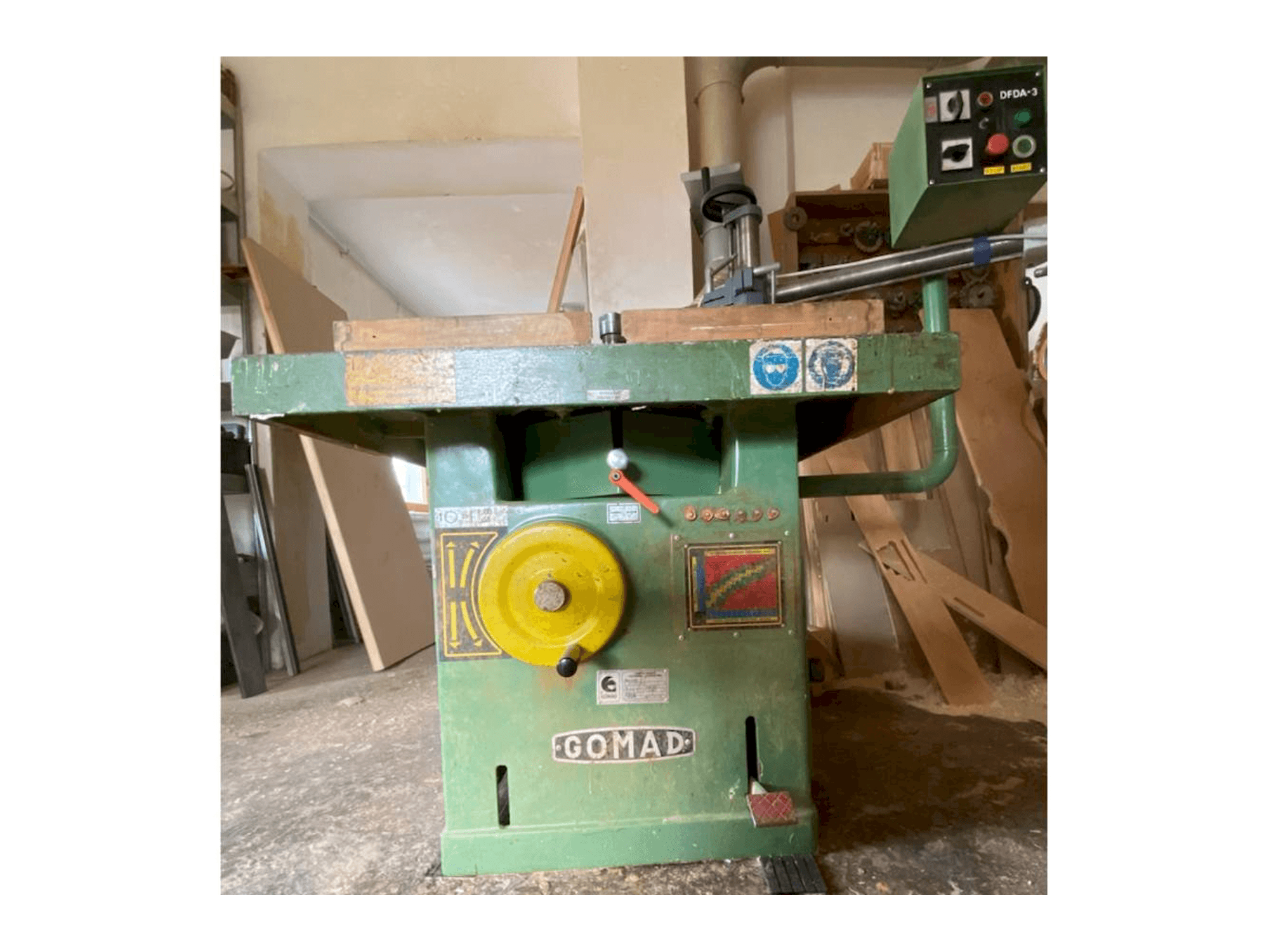 Mašīnas GOMAD DFDA-3 pretskats
