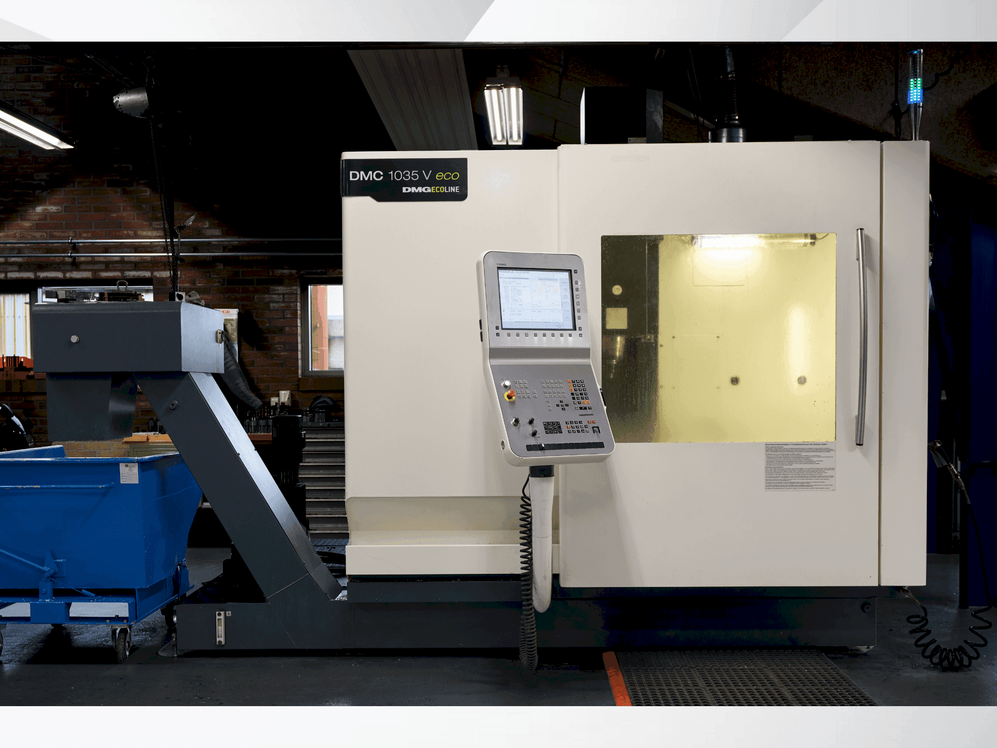 Mašīnas DMG MORI DMC 1035V pretskats