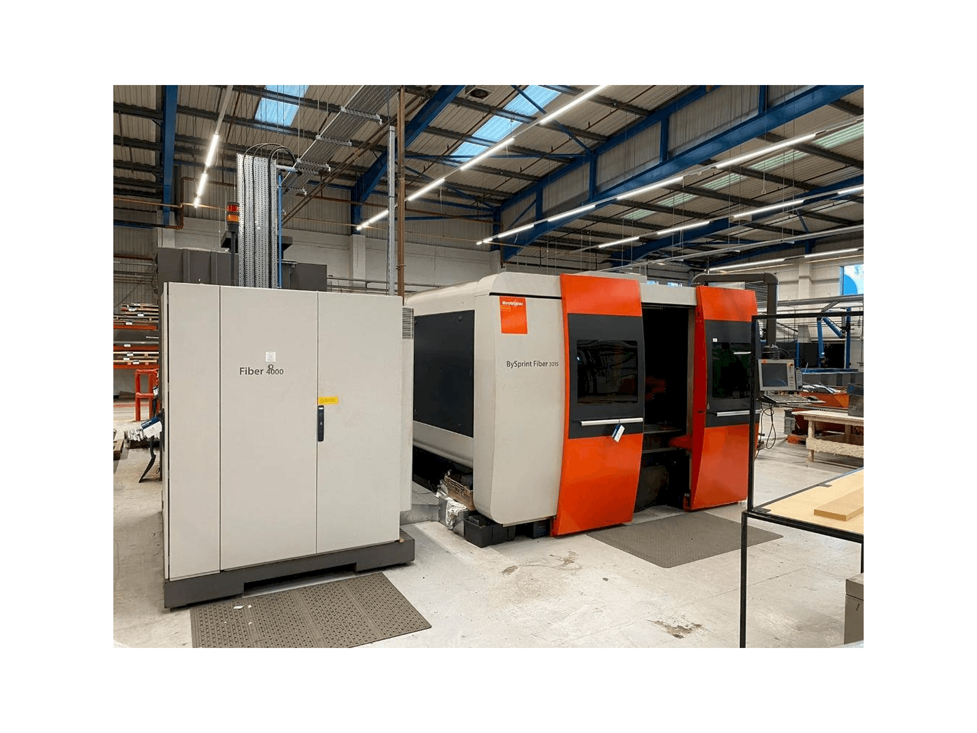 Mašīnas Bystronic BySprint Fiber 3015 pretskats