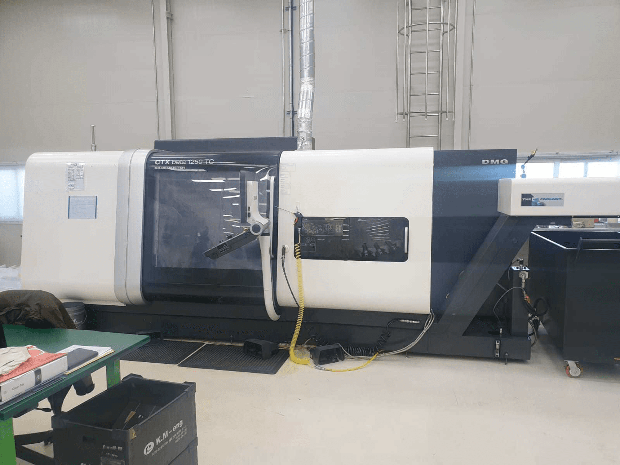 Mašīnas DMG MORI Gildemeister CTX Beta 1250 TC pretskats