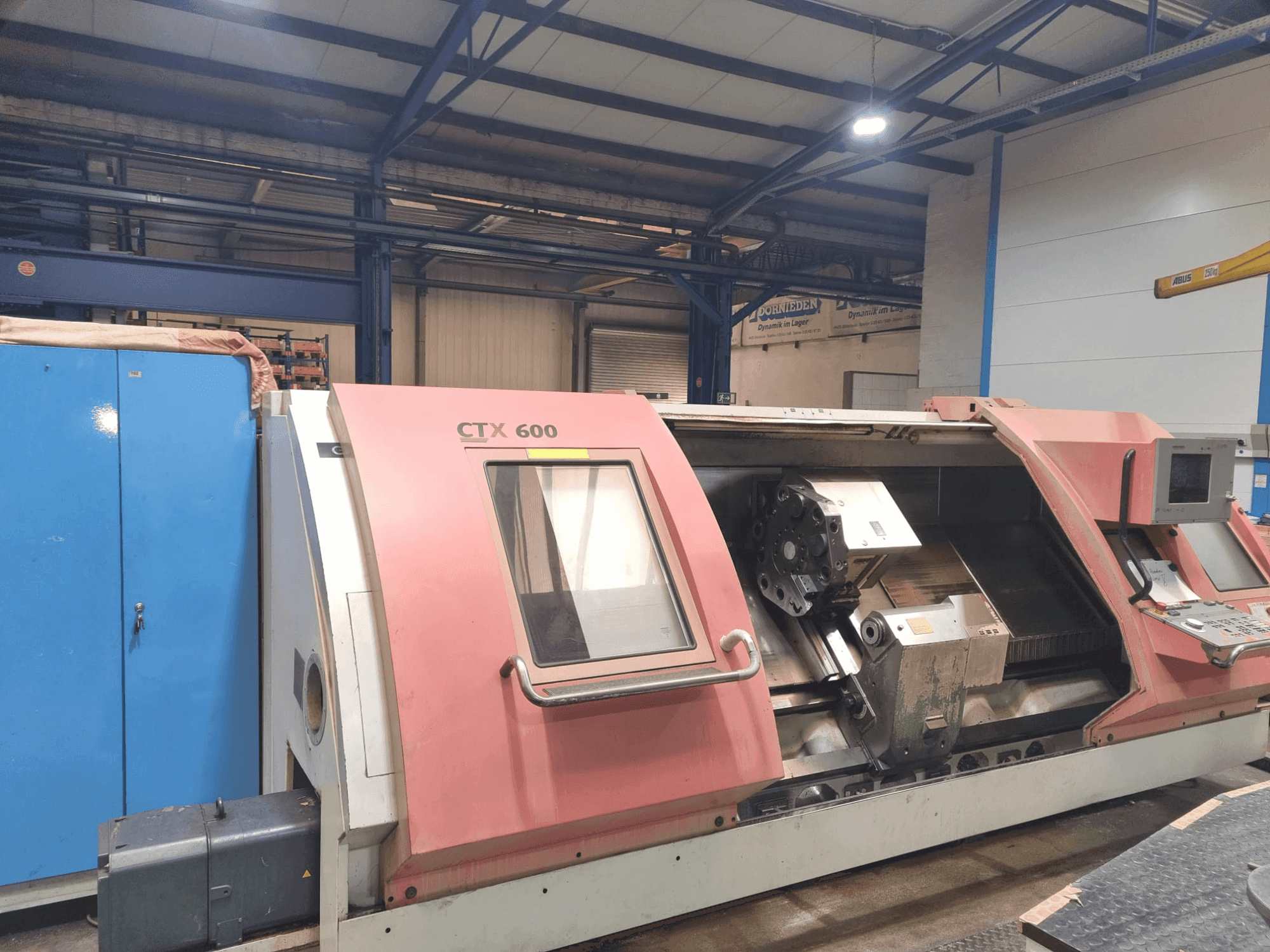 Mašīnas Gildemeister CTX 600 pretskats