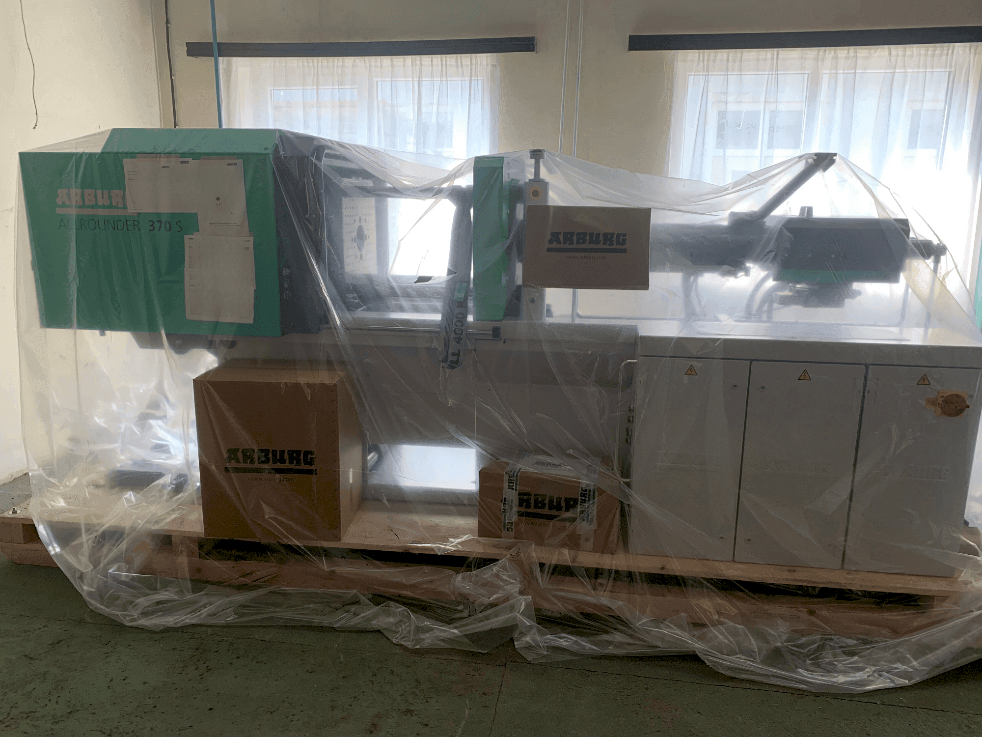 Mašīnas Arburg 370 S 600-290 U pretskats