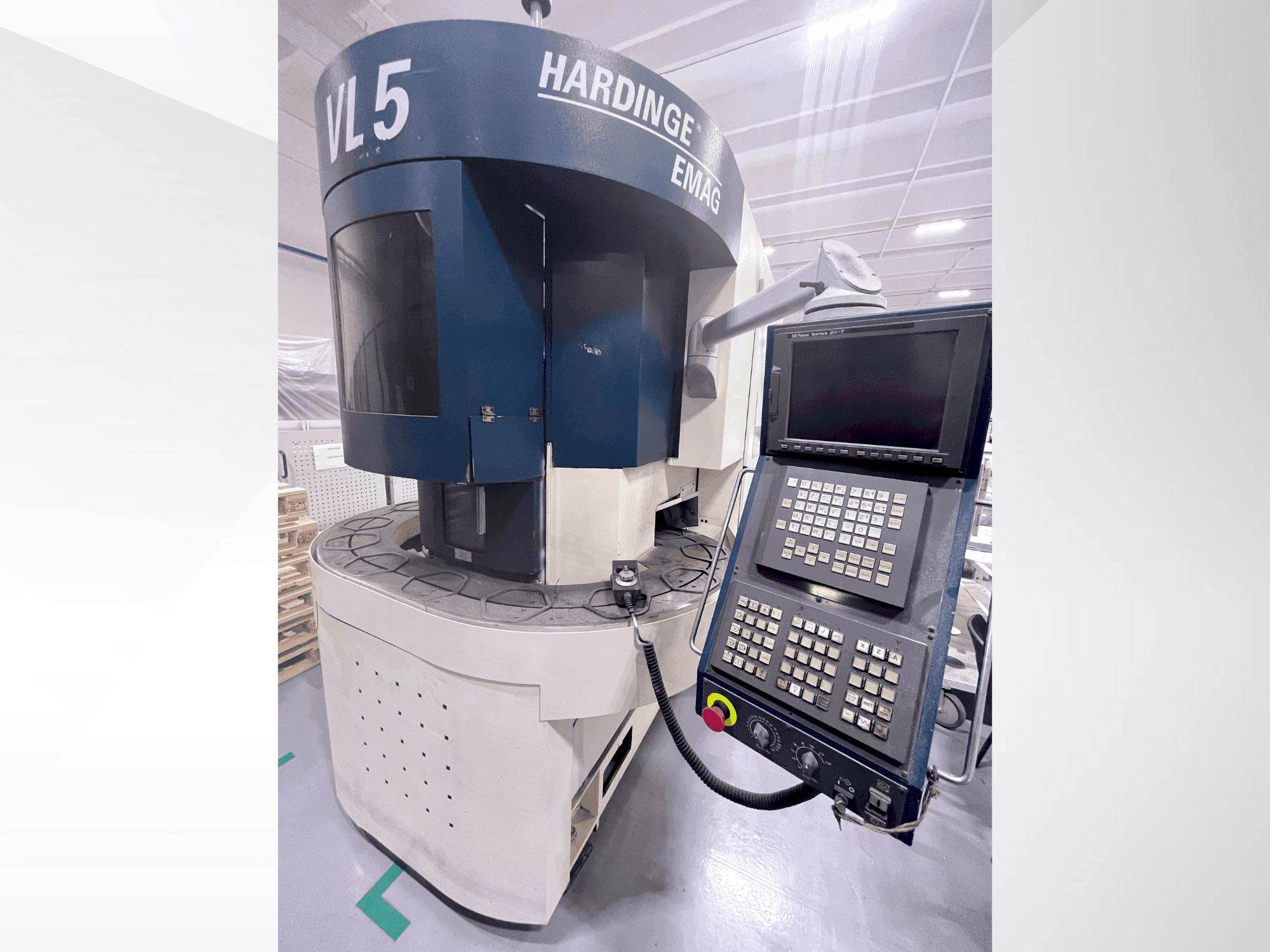Mašīnas HARDINGE VL-5 pretskats