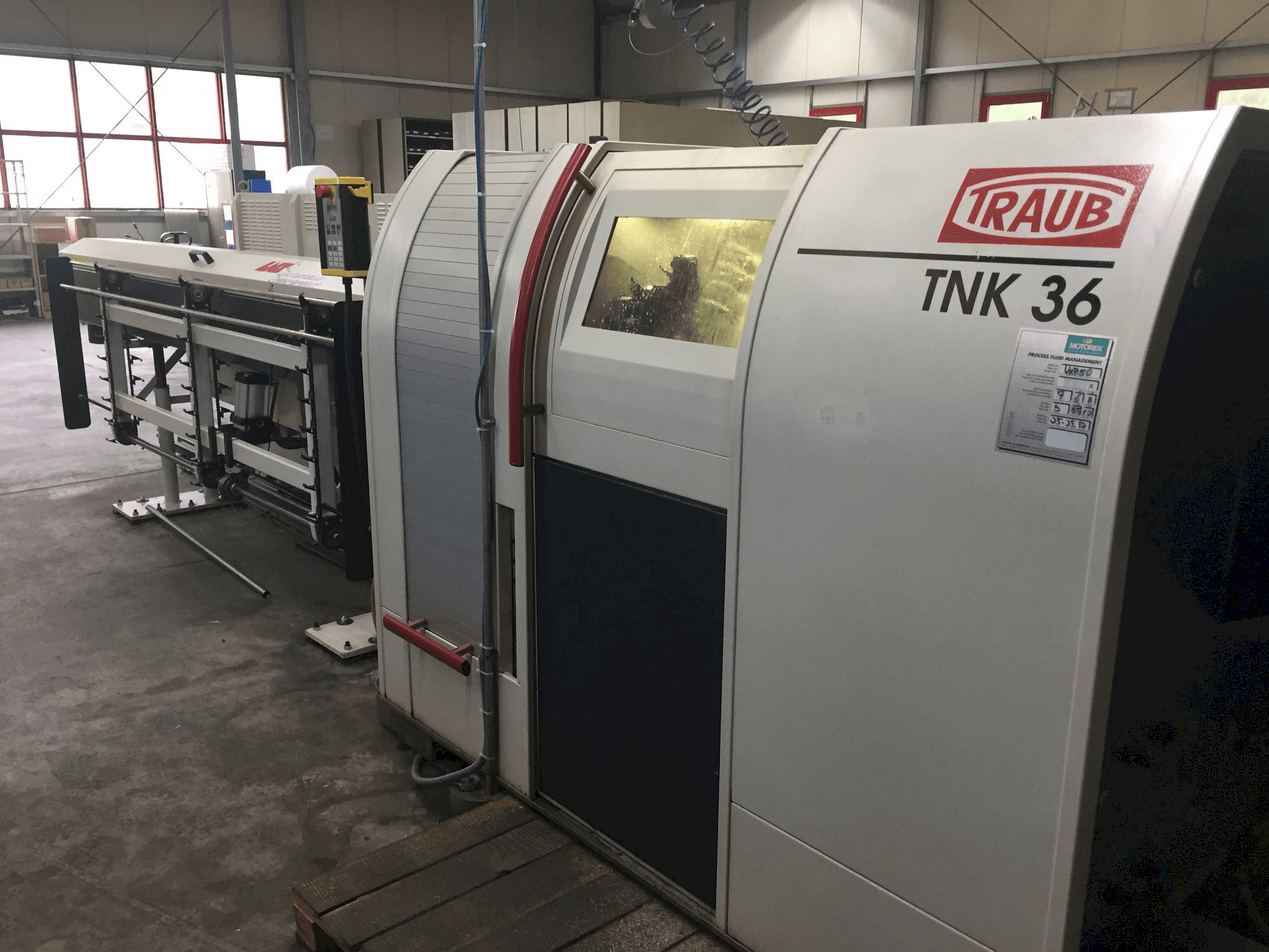 Mašīnas TRAUB TNK 36 pretskats