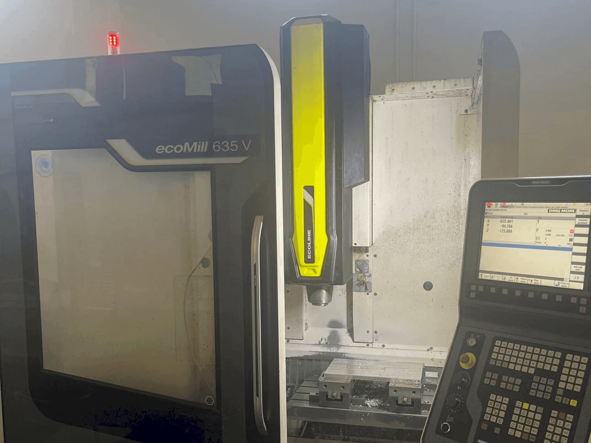 Mašīnas DMG MORI ecoMill 635V pretskats