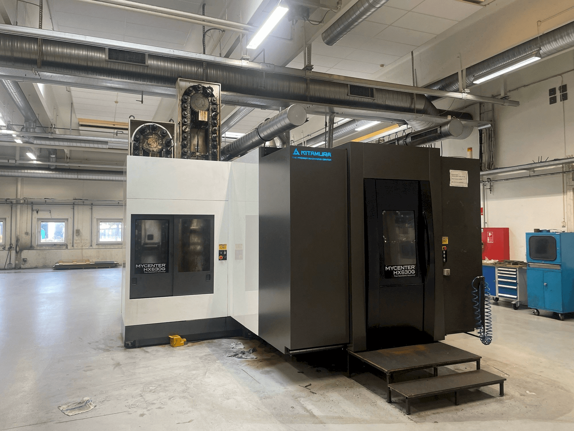 Mašīnas Kitamura HX630G pretskats