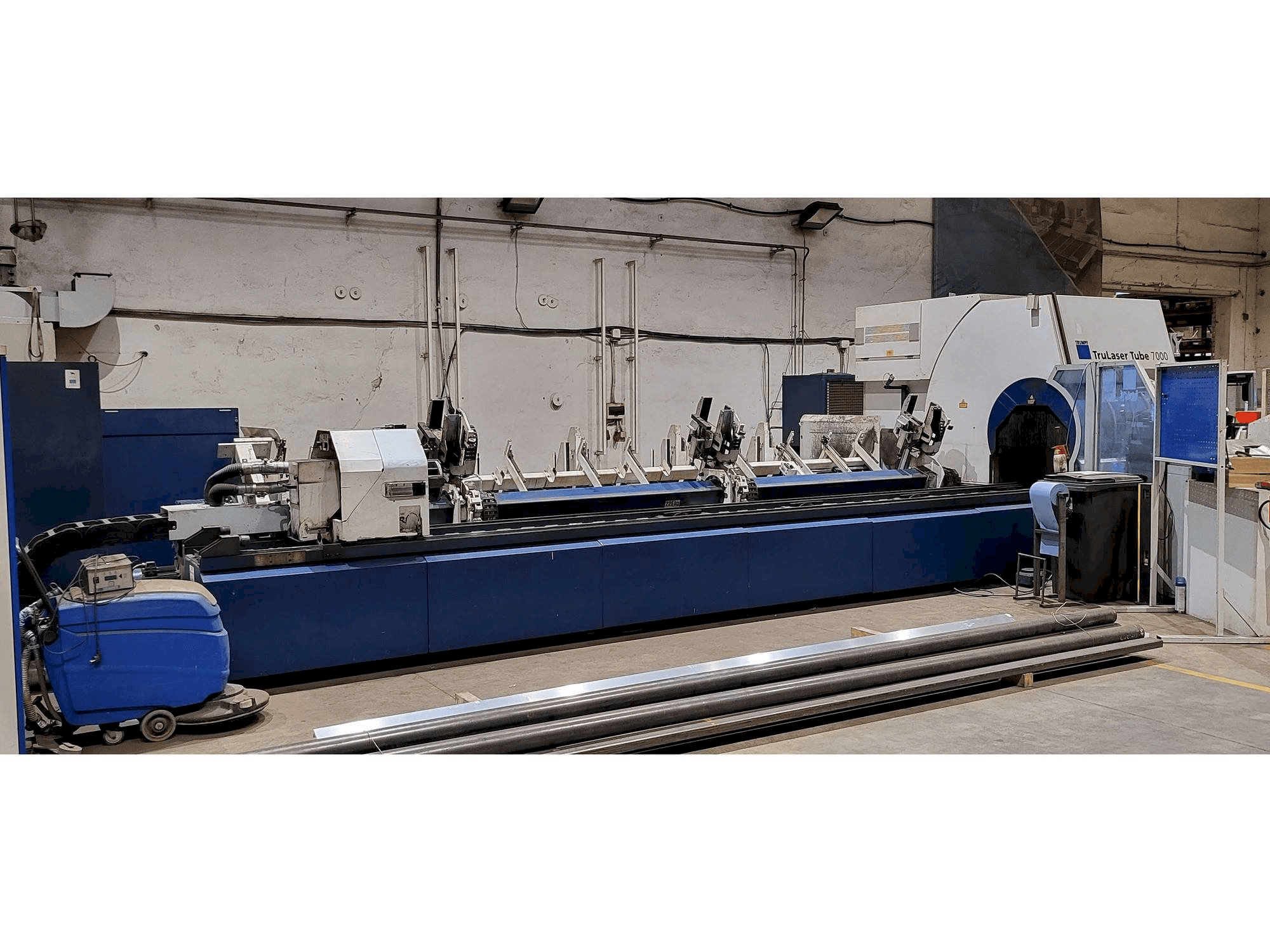 Mašīnas Trumpf TruLaser Tube 7000 pretskats