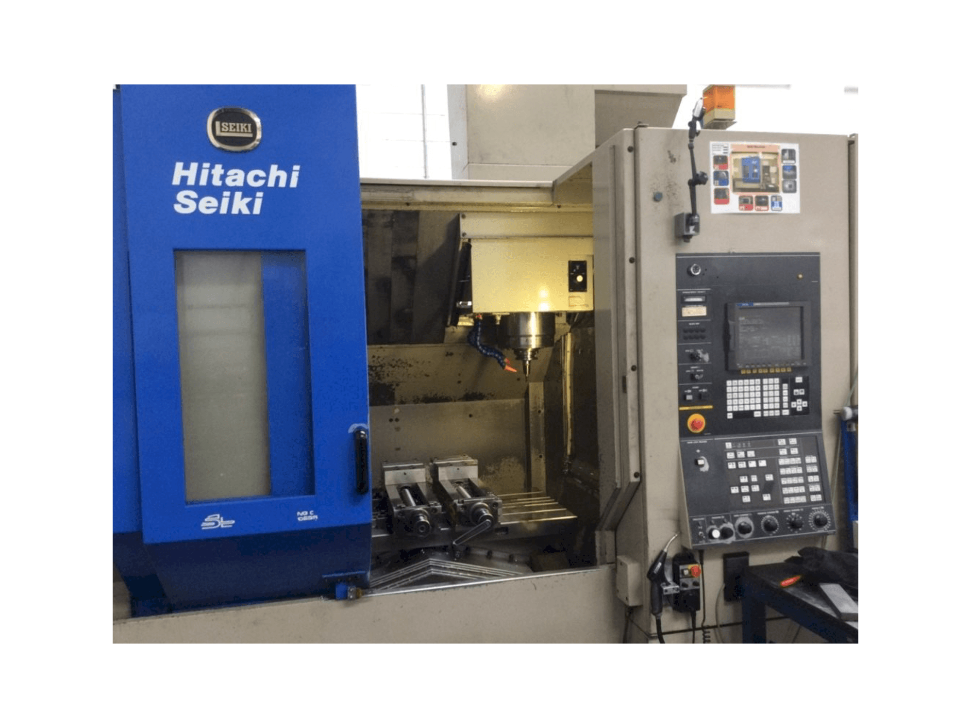 Mašīnas HITACHI SEIKI VS50 pretskats