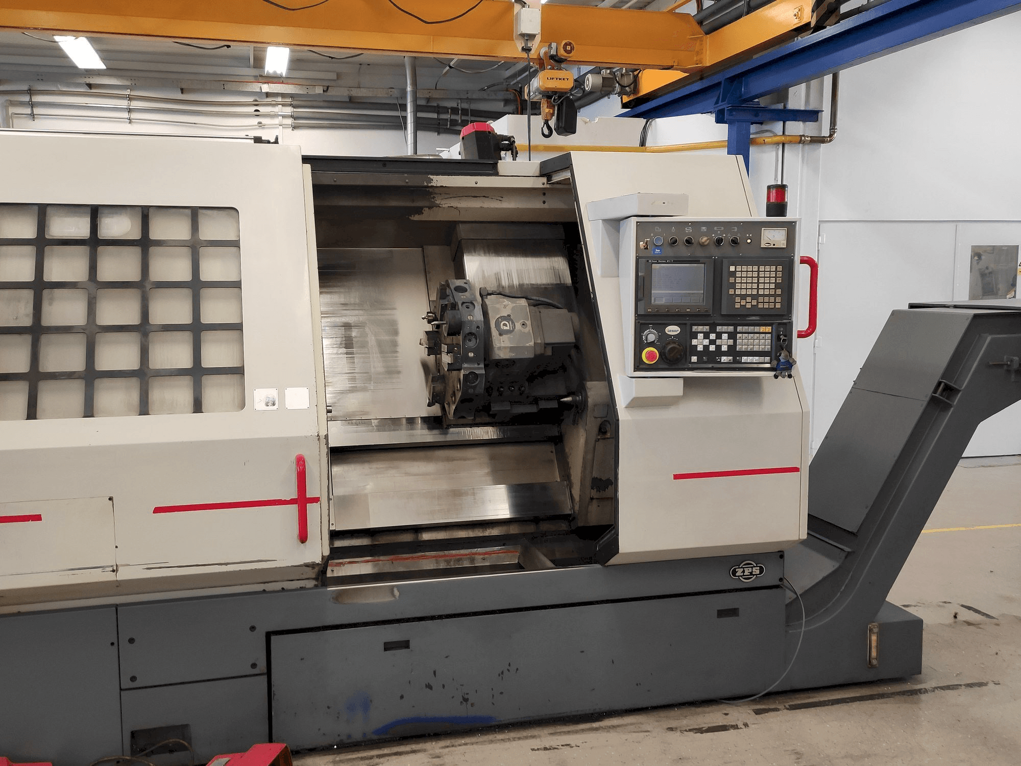 Mašīnas ZPS S-80/750 CNC pretskats
