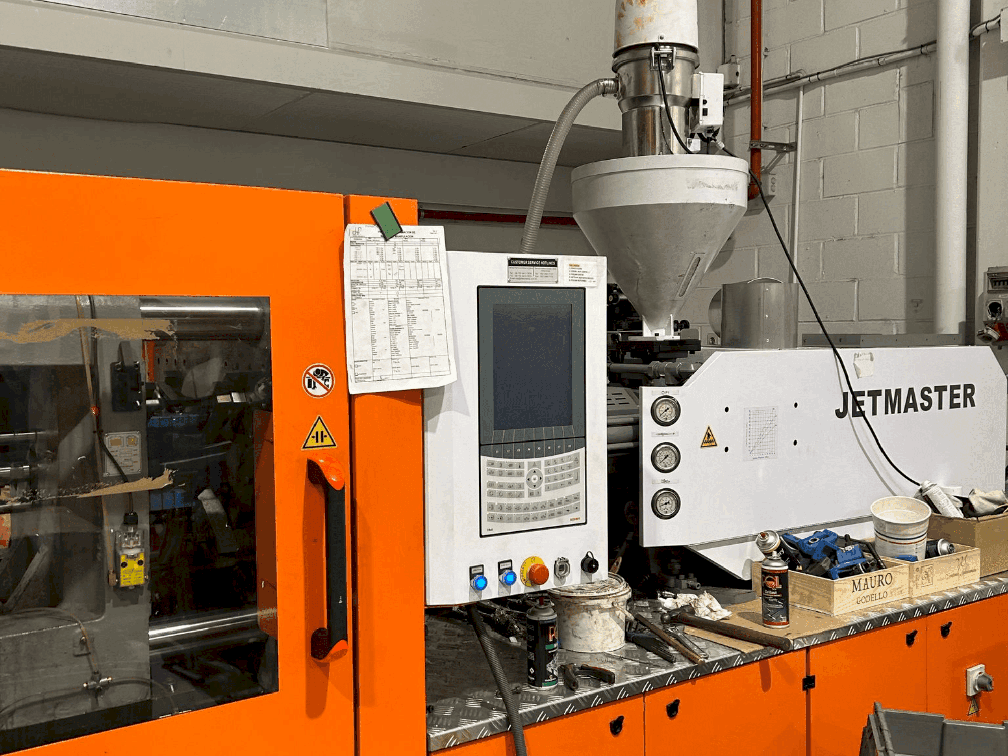 Mašīnas CHEN HSONG JM200-MK6e pretskats