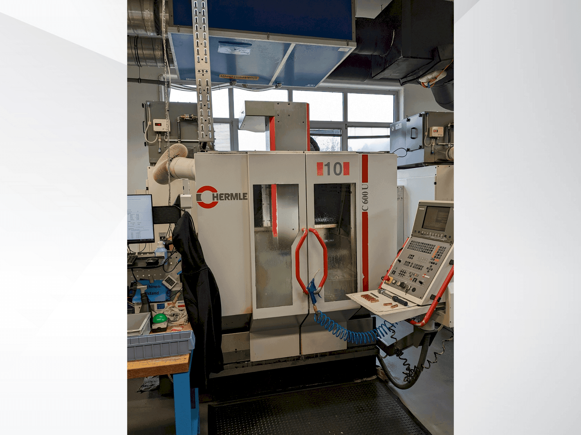 Mašīnas HERMLE C600U pretskats