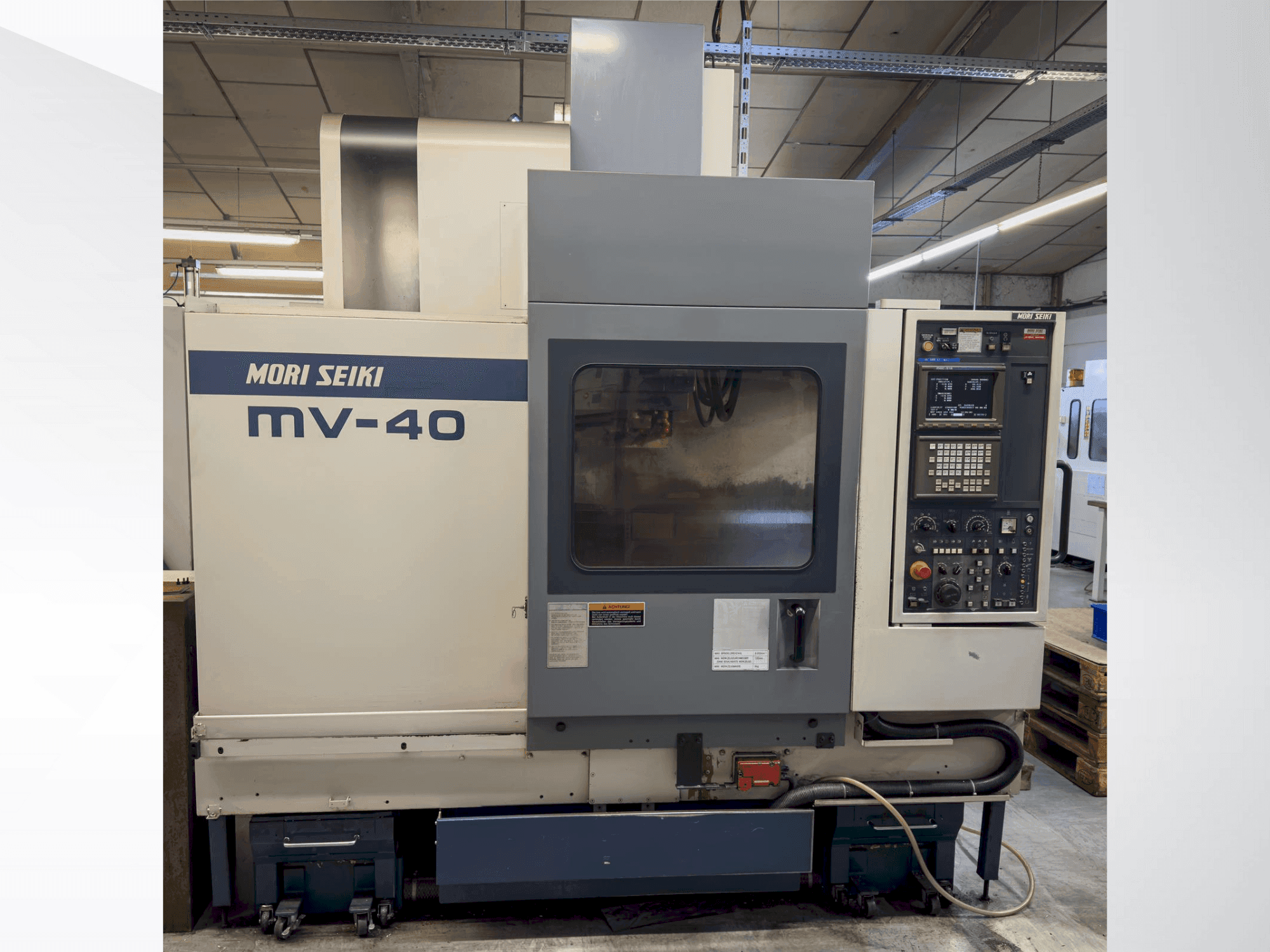 Mašīnas MORI SEIKI MV 40B/40 pretskats