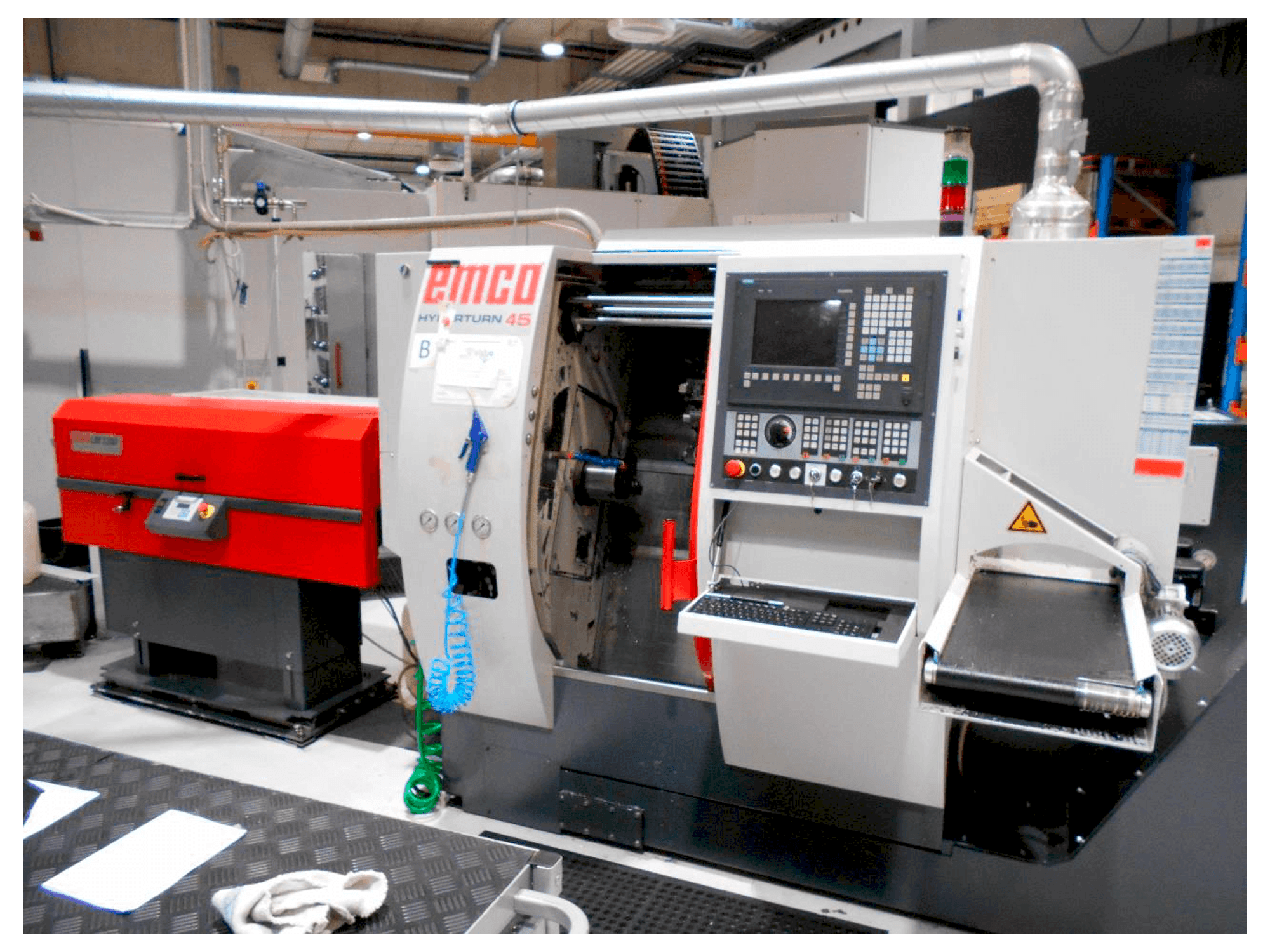 Mašīnas EMCO Hyperturn 45 pretskats