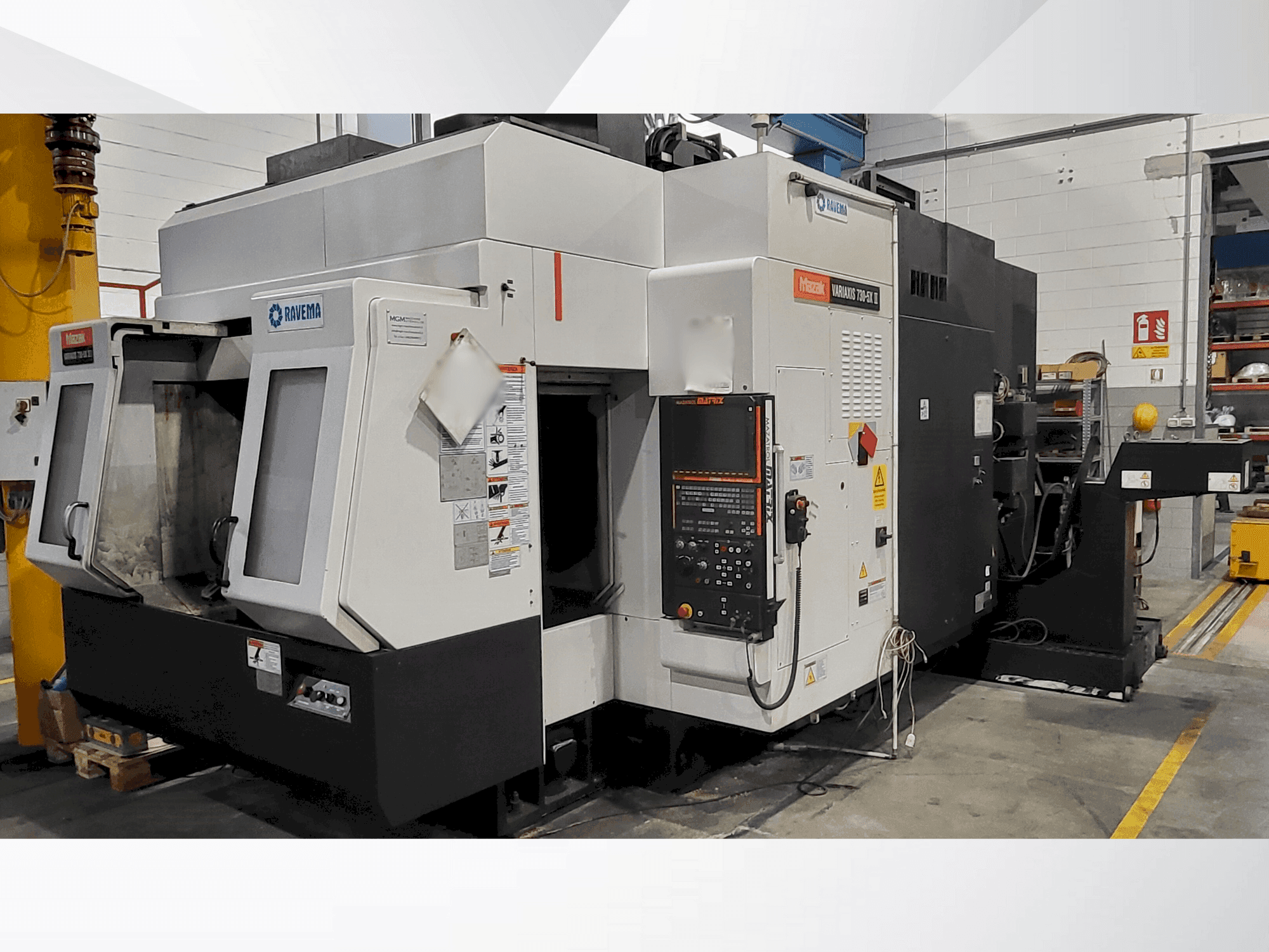 Mašīnas Mazak VARIAXIS 730 II 5X pretskats